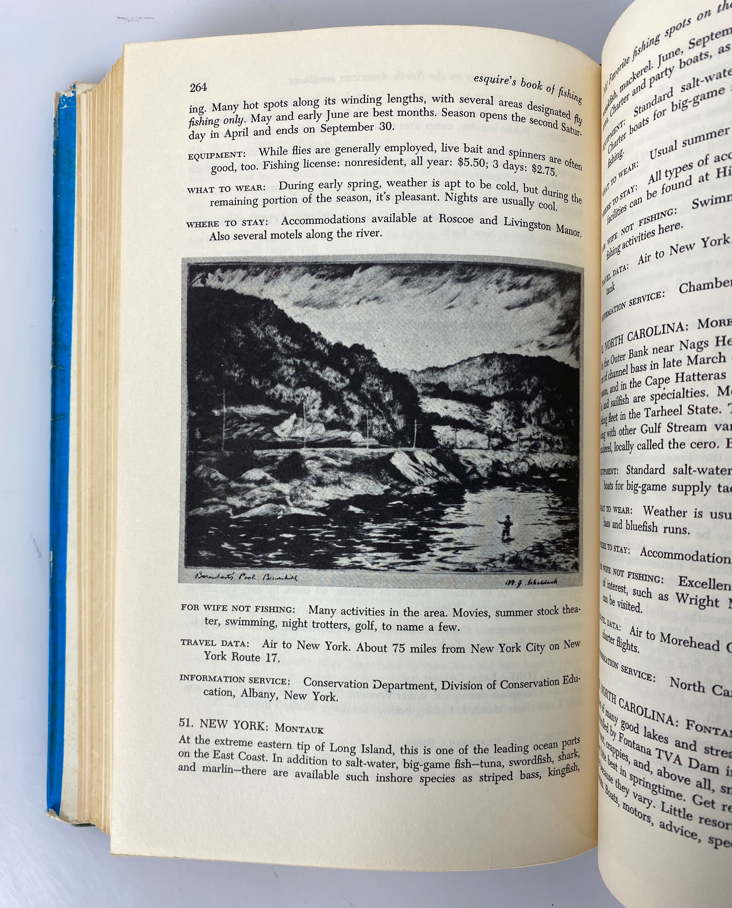 Esquire's Book of Fishing 1963 Stated First Edition Vintage HC DJ