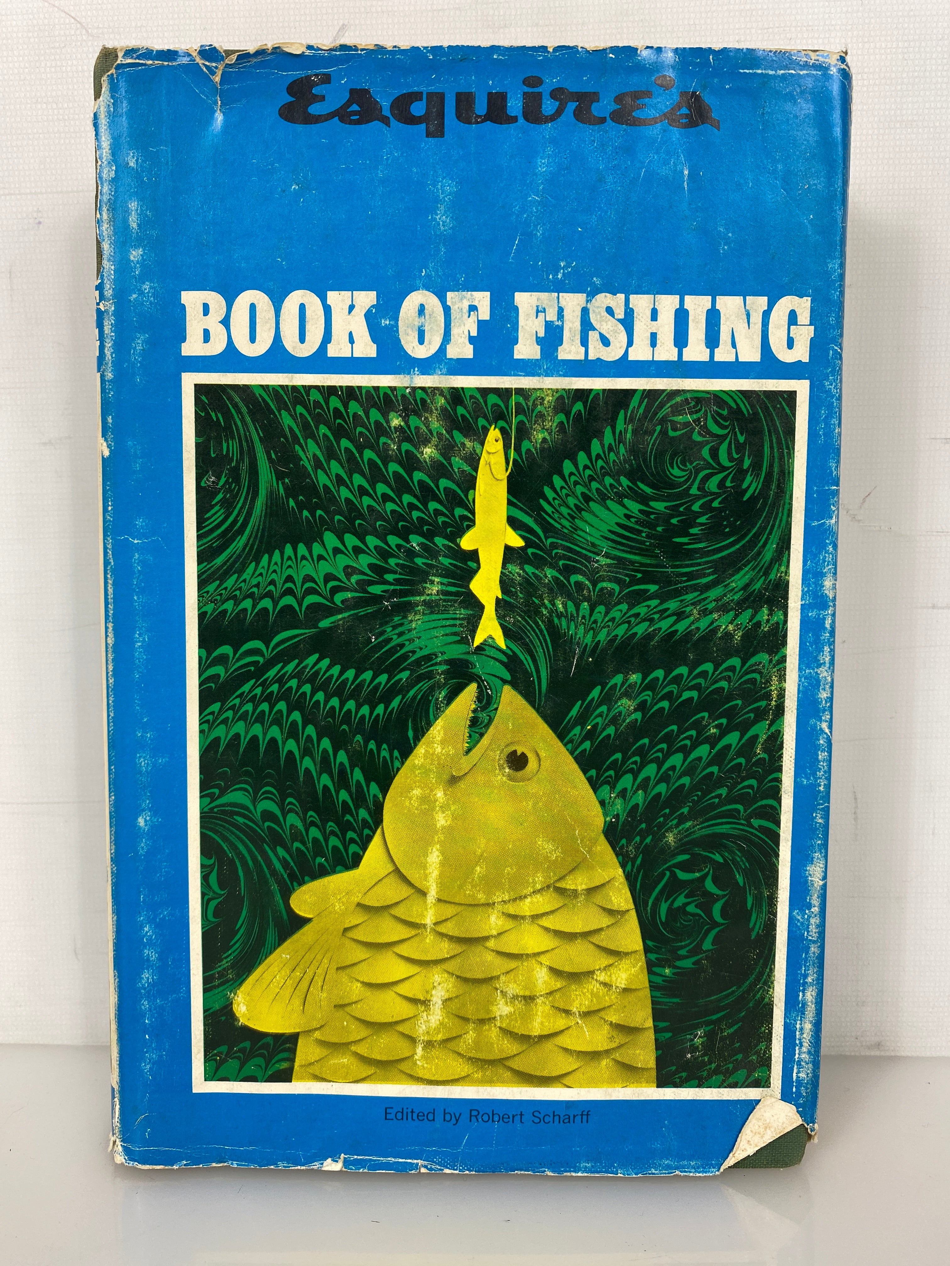 Esquire's Book of Fishing 1963 Stated First Edition Vintage HC DJ