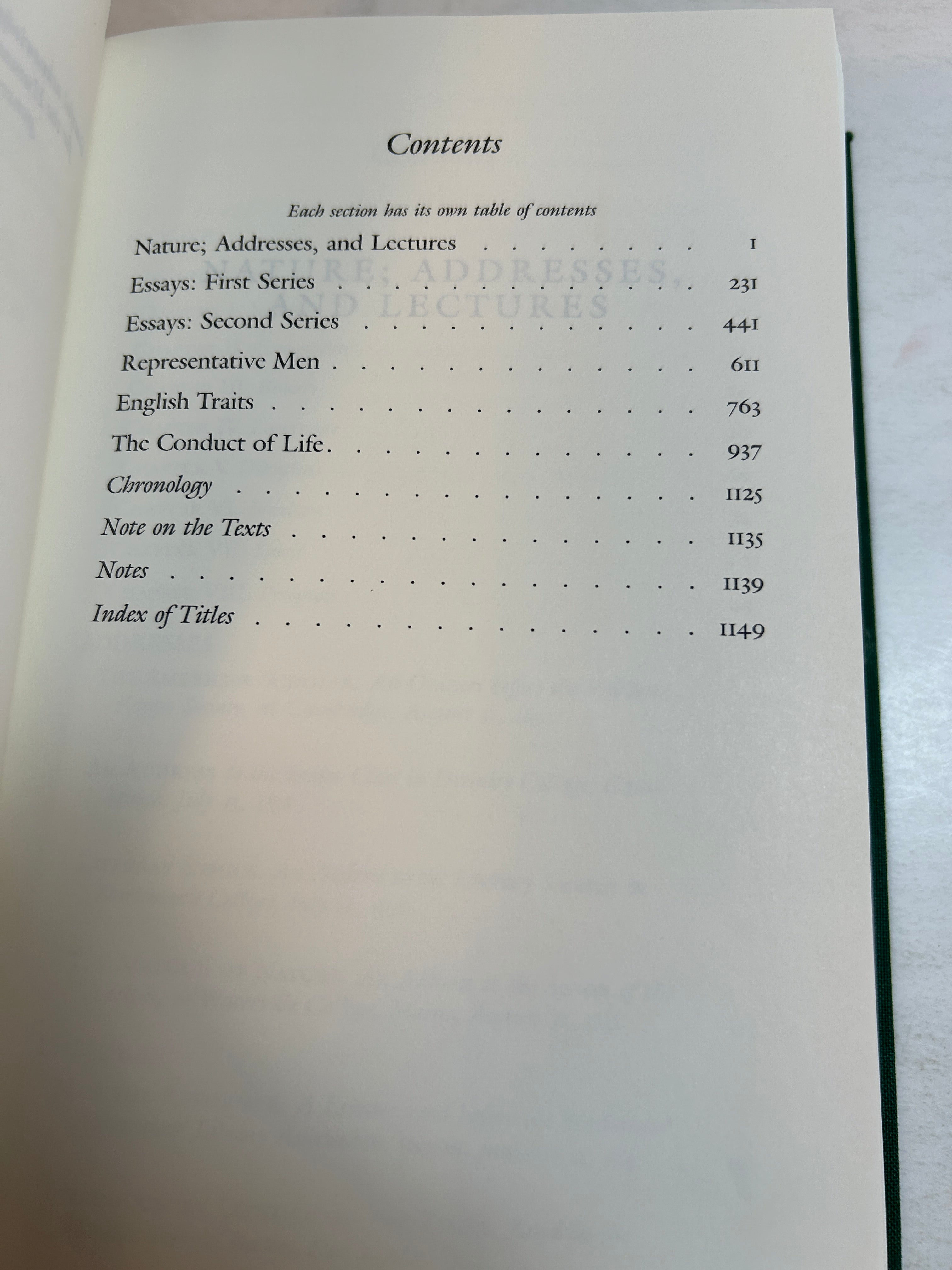 Essays and Lectures by Emerson Library of America w/slipcase 1983 HC