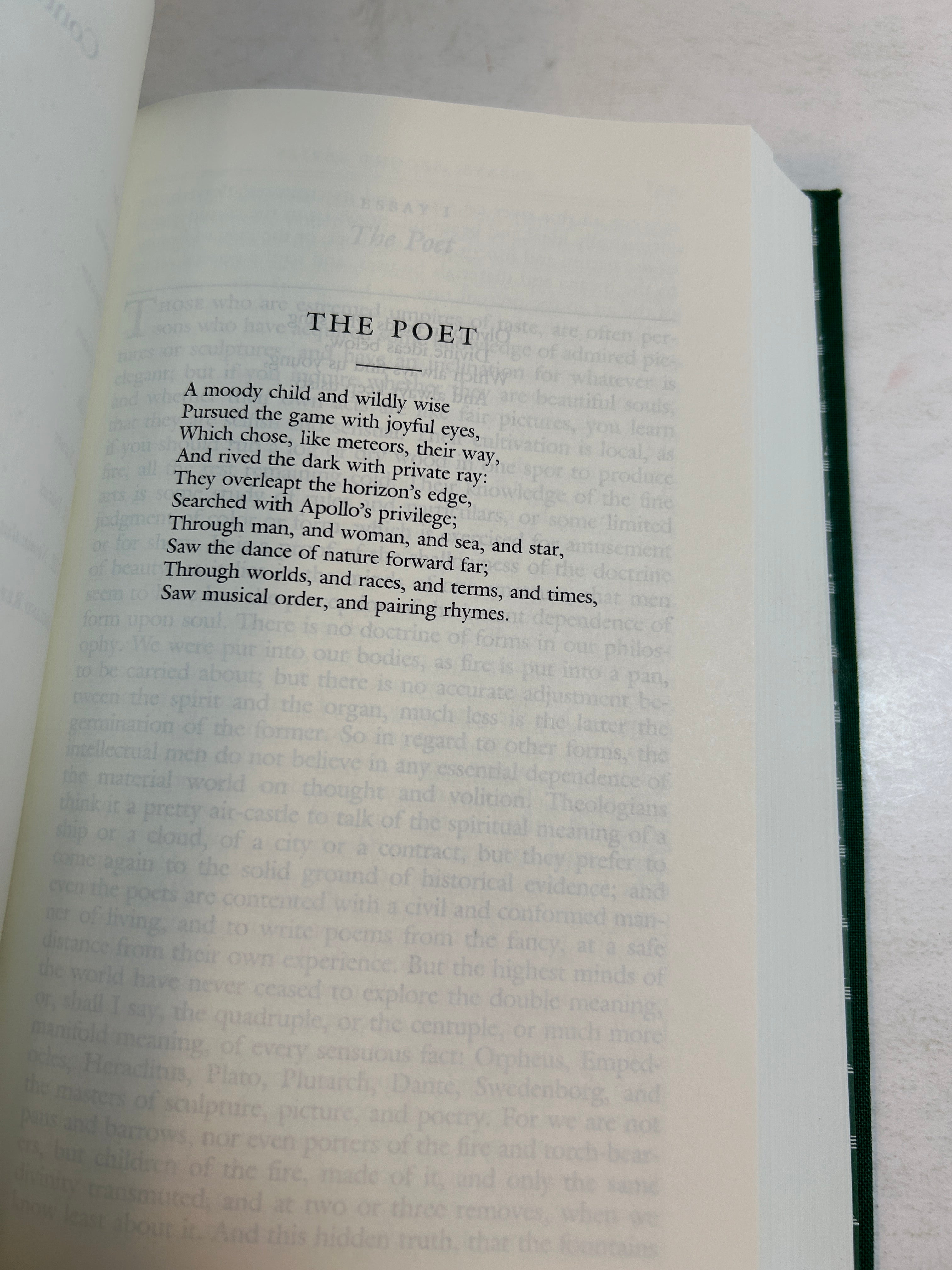 Essays and Lectures by Emerson Library of America w/slipcase 1983 HC