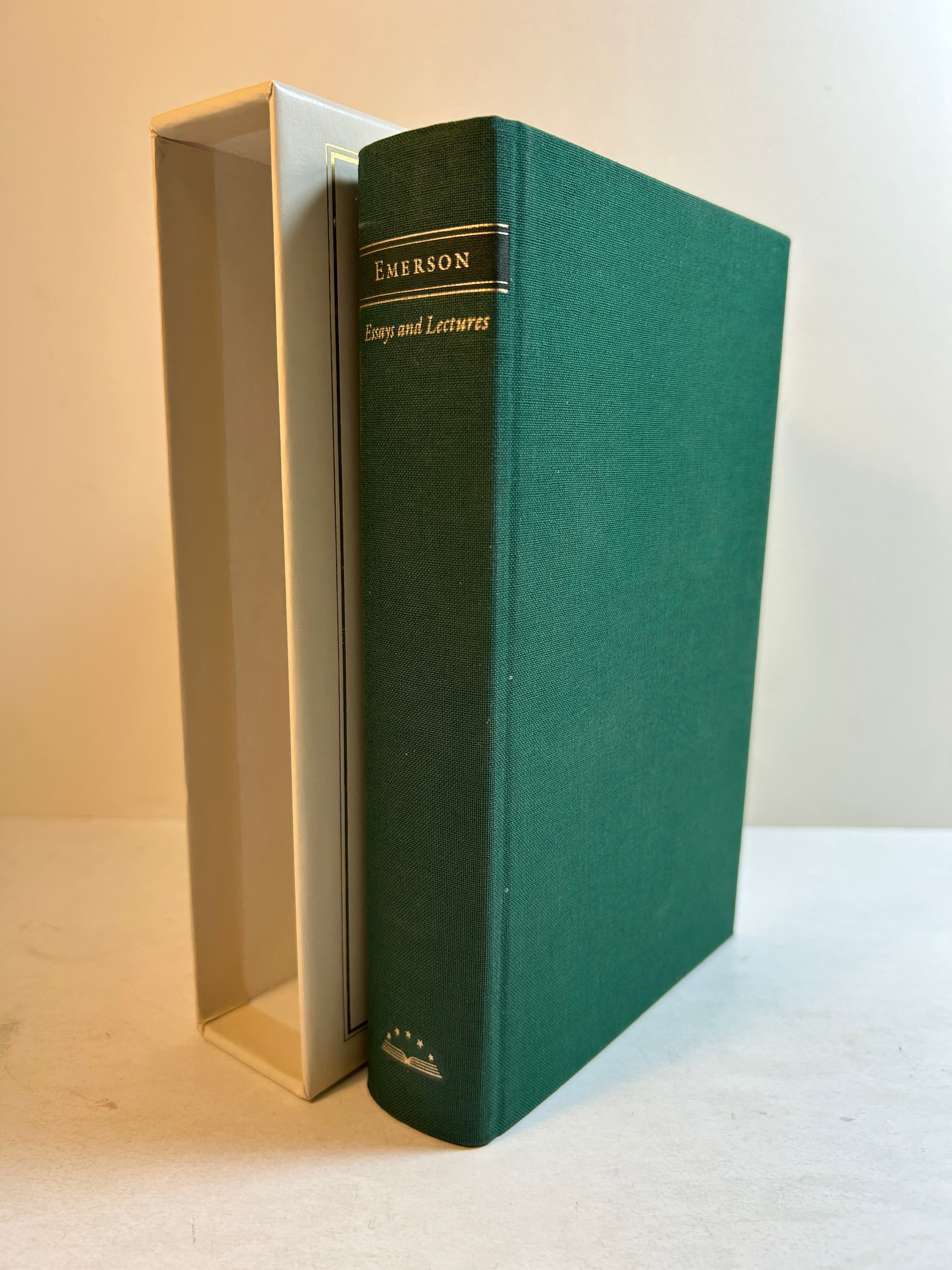Essays and Lectures by Emerson Library of America w/slipcase 1983 HC