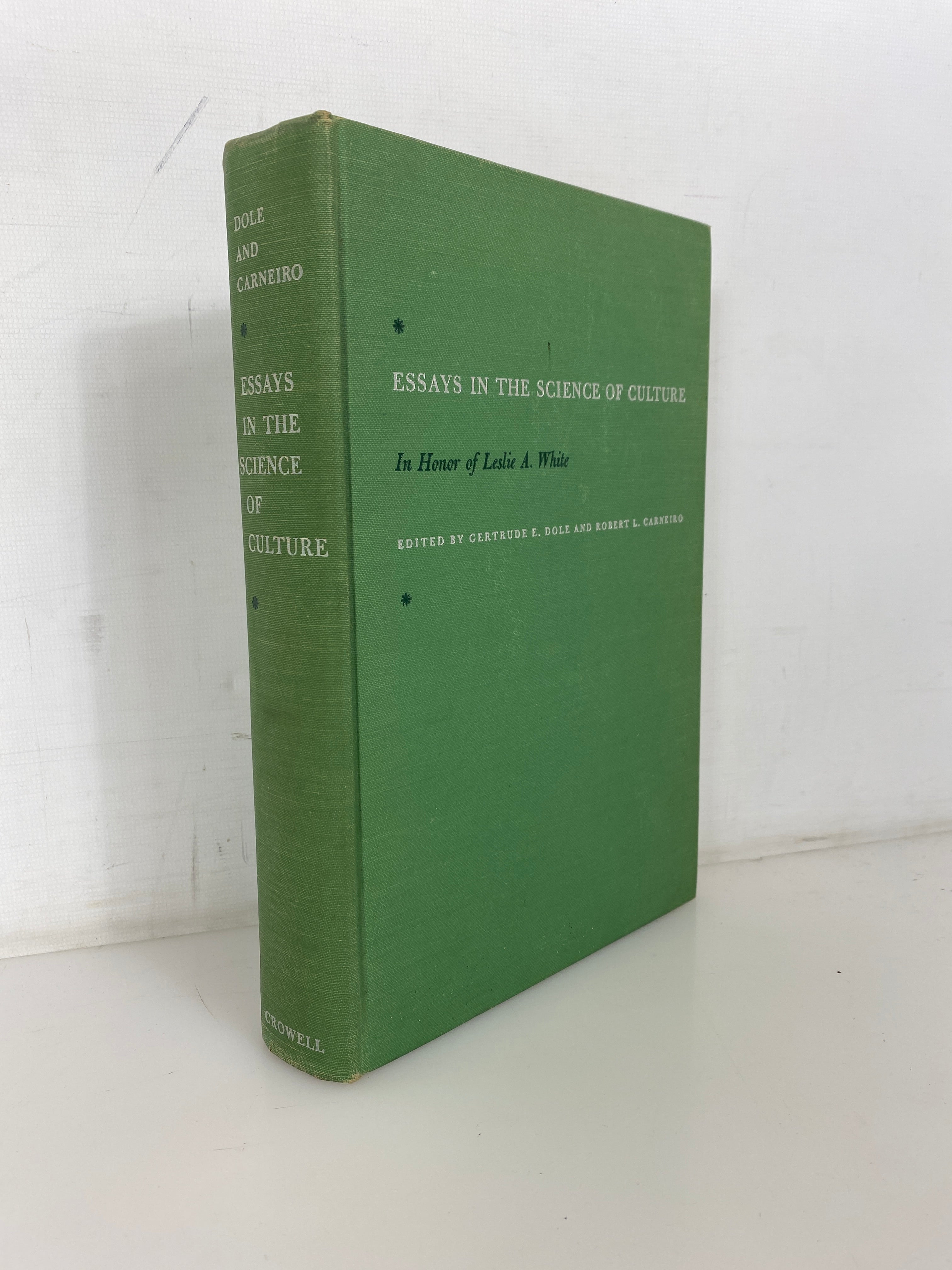 Essays in the Science of Culture by Dole and Carneiro 1960 SC