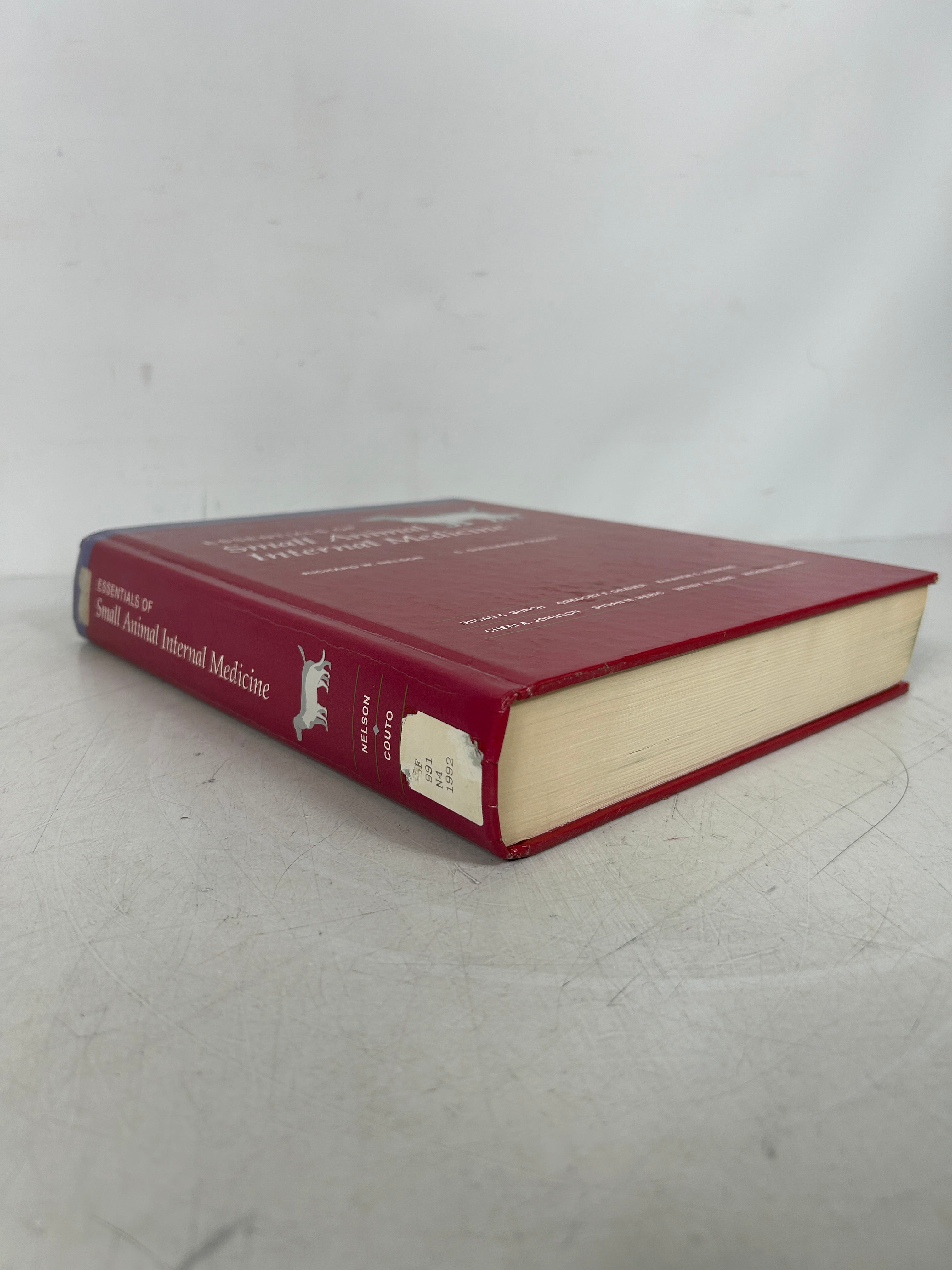 Essentials of Small Animal Internal Medicine Nelson & Couto 1992 HC