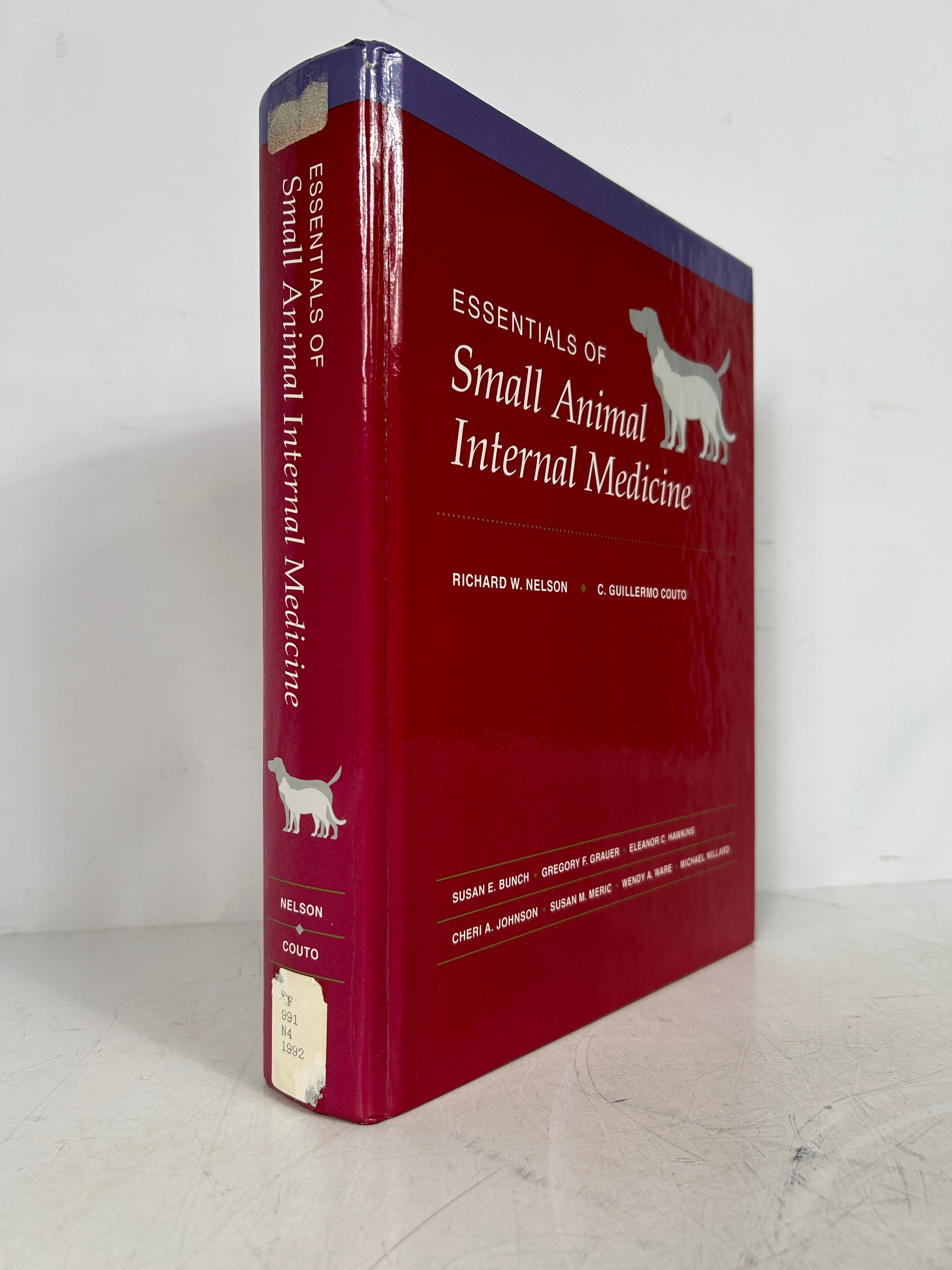 Essentials of Small Animal Internal Medicine Nelson & Couto 1992 HC