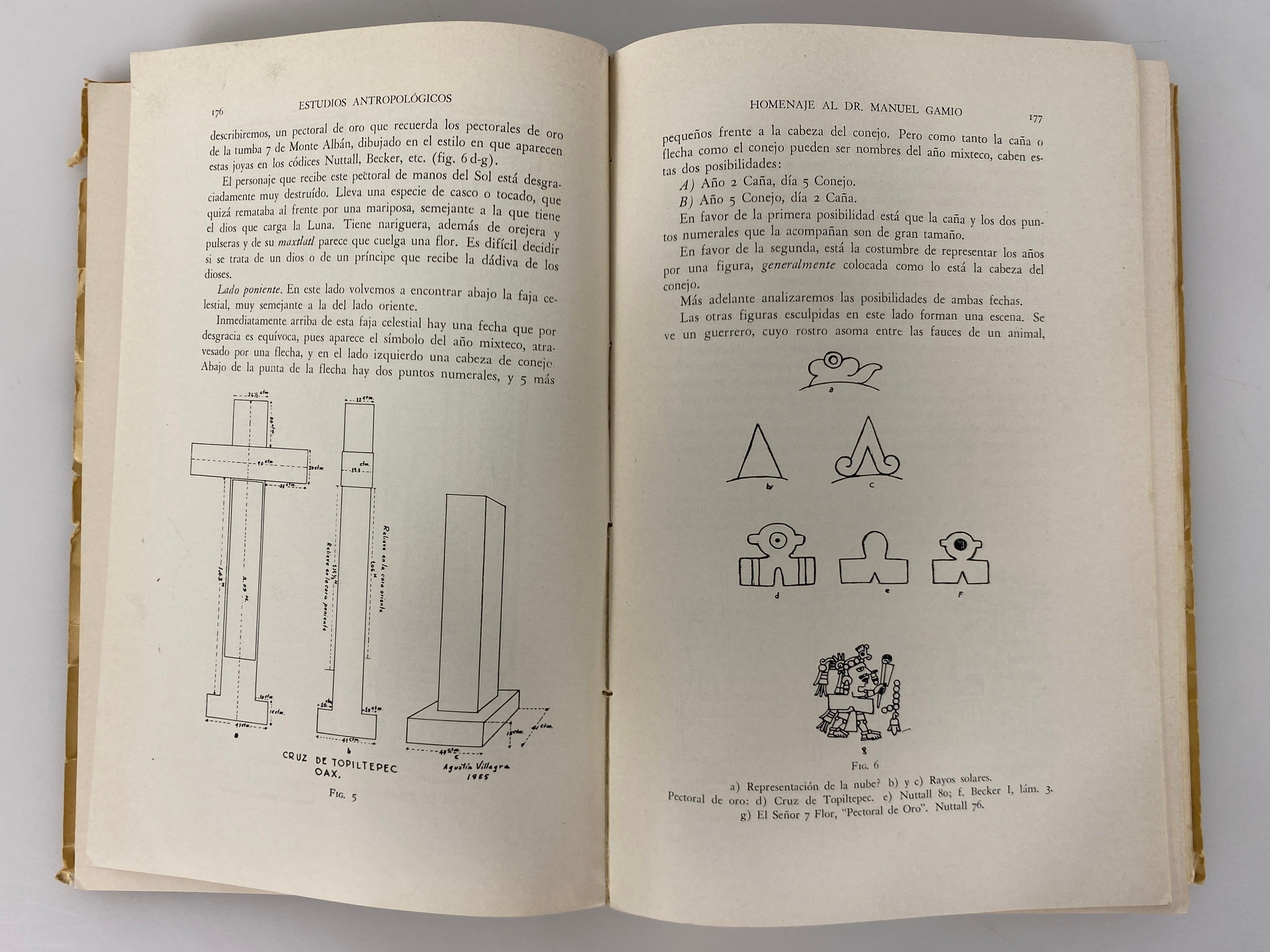 Estudios Antropologicos (in Spanish & English) in Honor of Manuel Gamio SC
