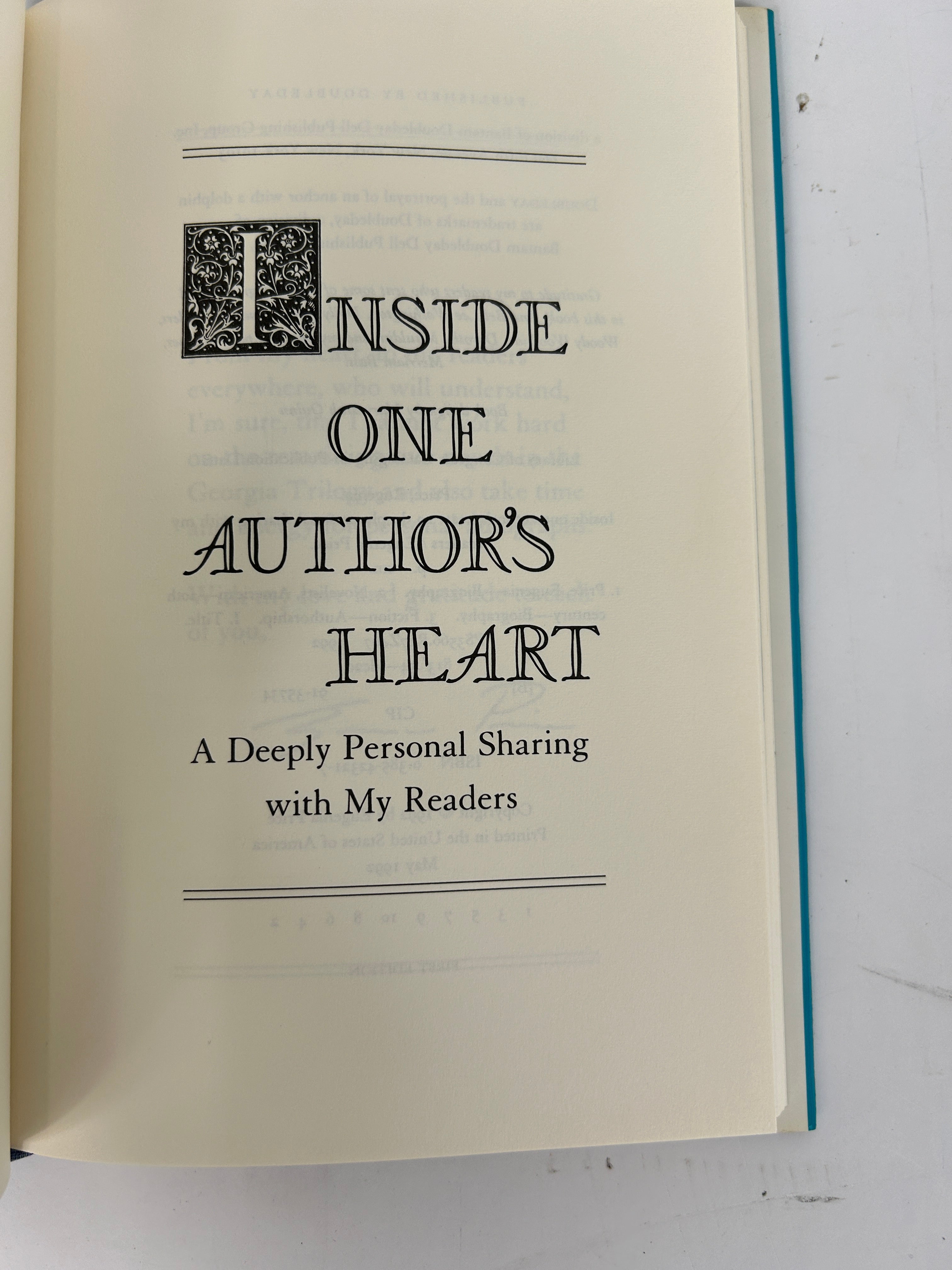 Eugenia Price 2 Autobios: St. Simons Mem, Inside One Author's Heart, 1st Ed HCDJ
