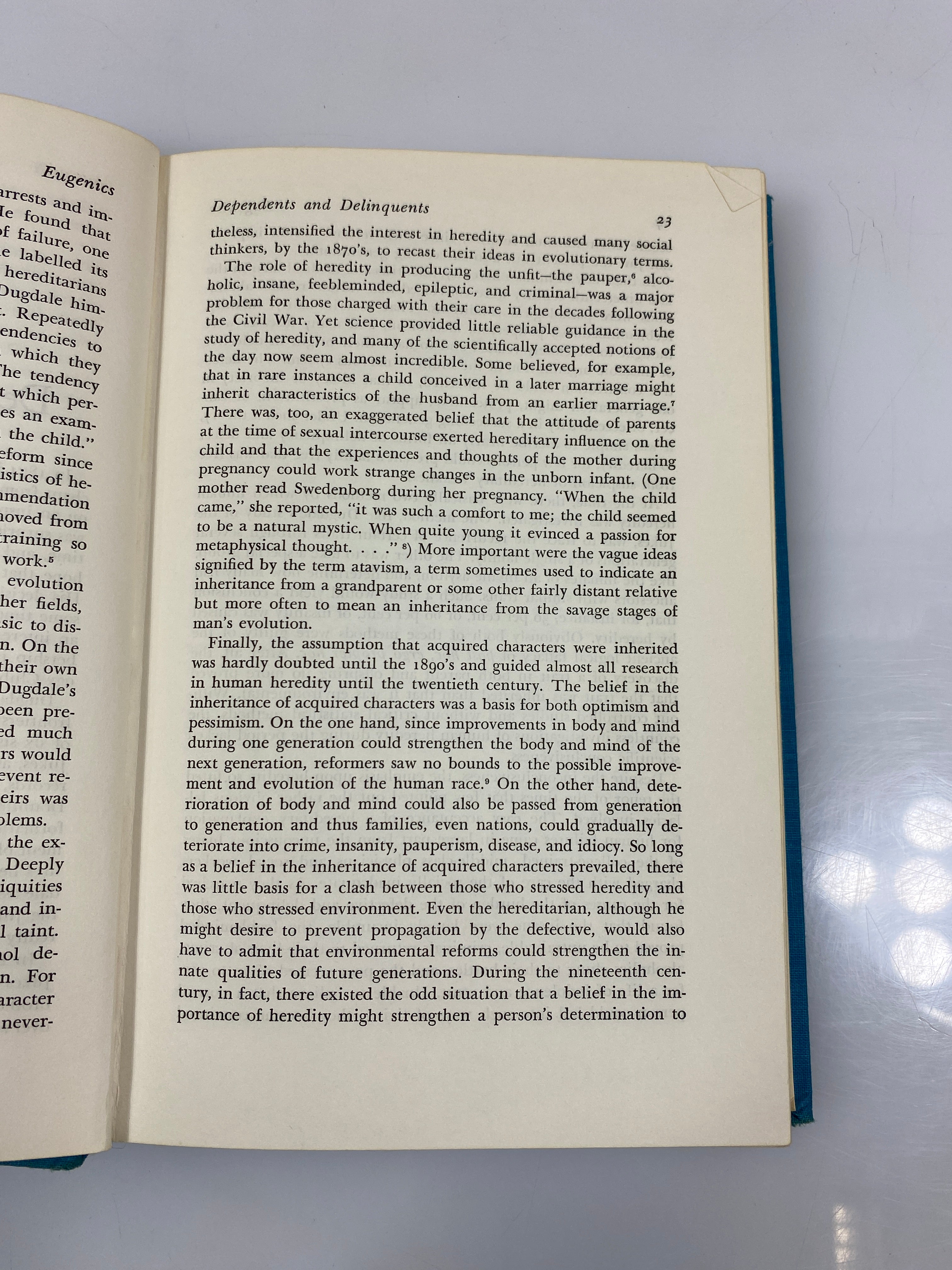Eugenics by Haller Rutgers University Press Ex-library 1963 HC
