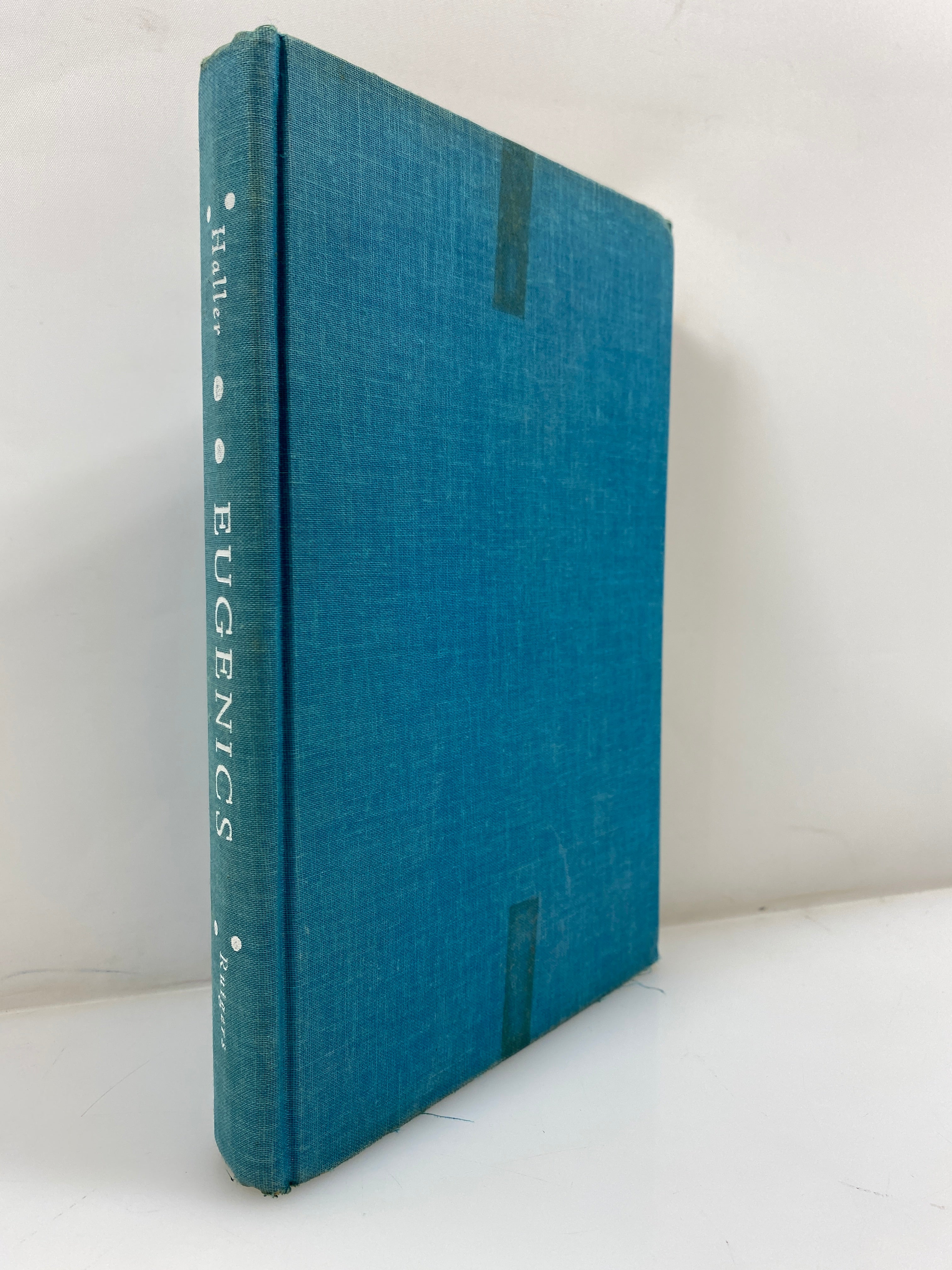 Eugenics by Haller Rutgers University Press Ex-library 1963 HC