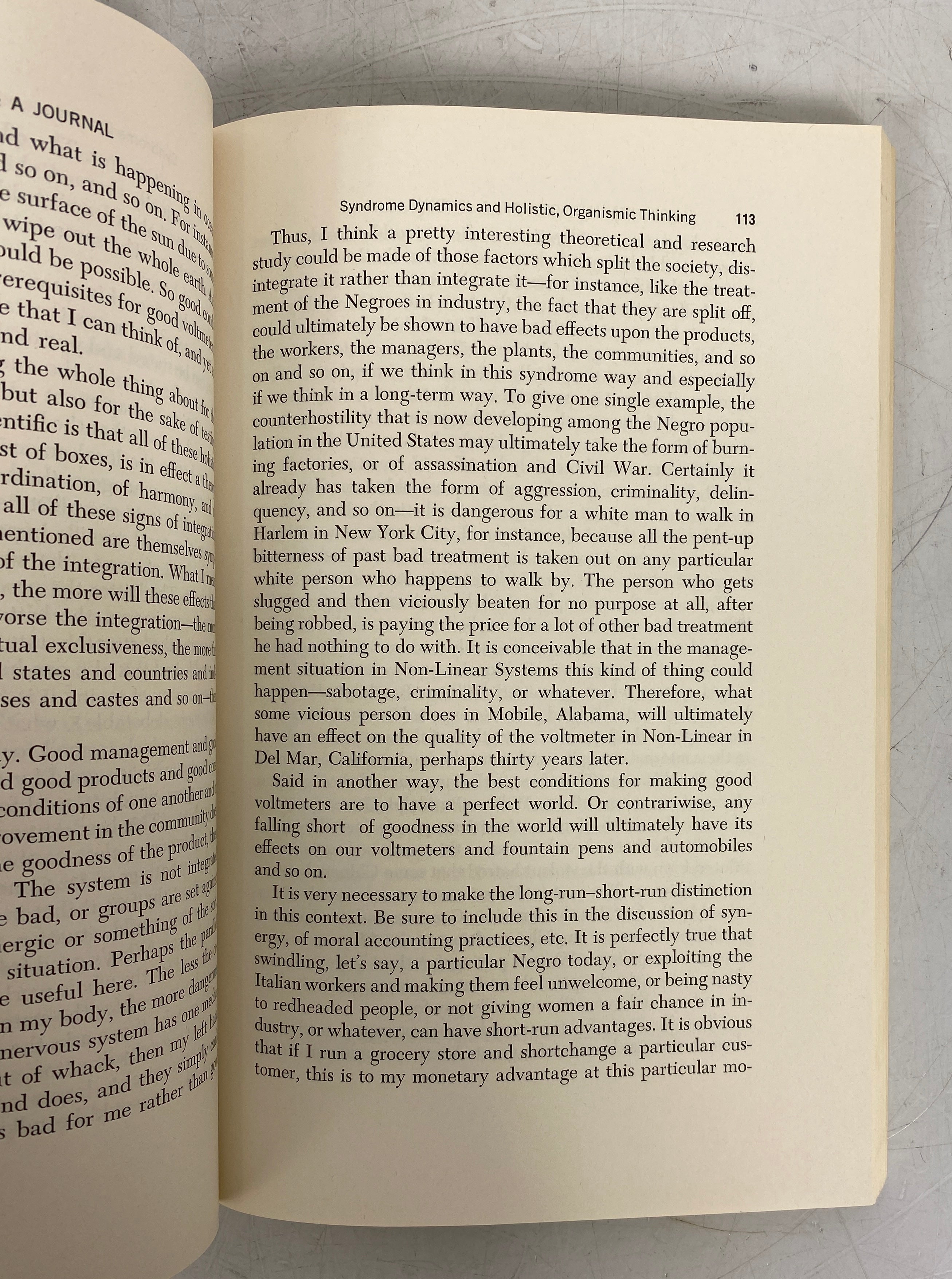 Eupsychian Management Abraham Maslow 1969 8th Printing SC