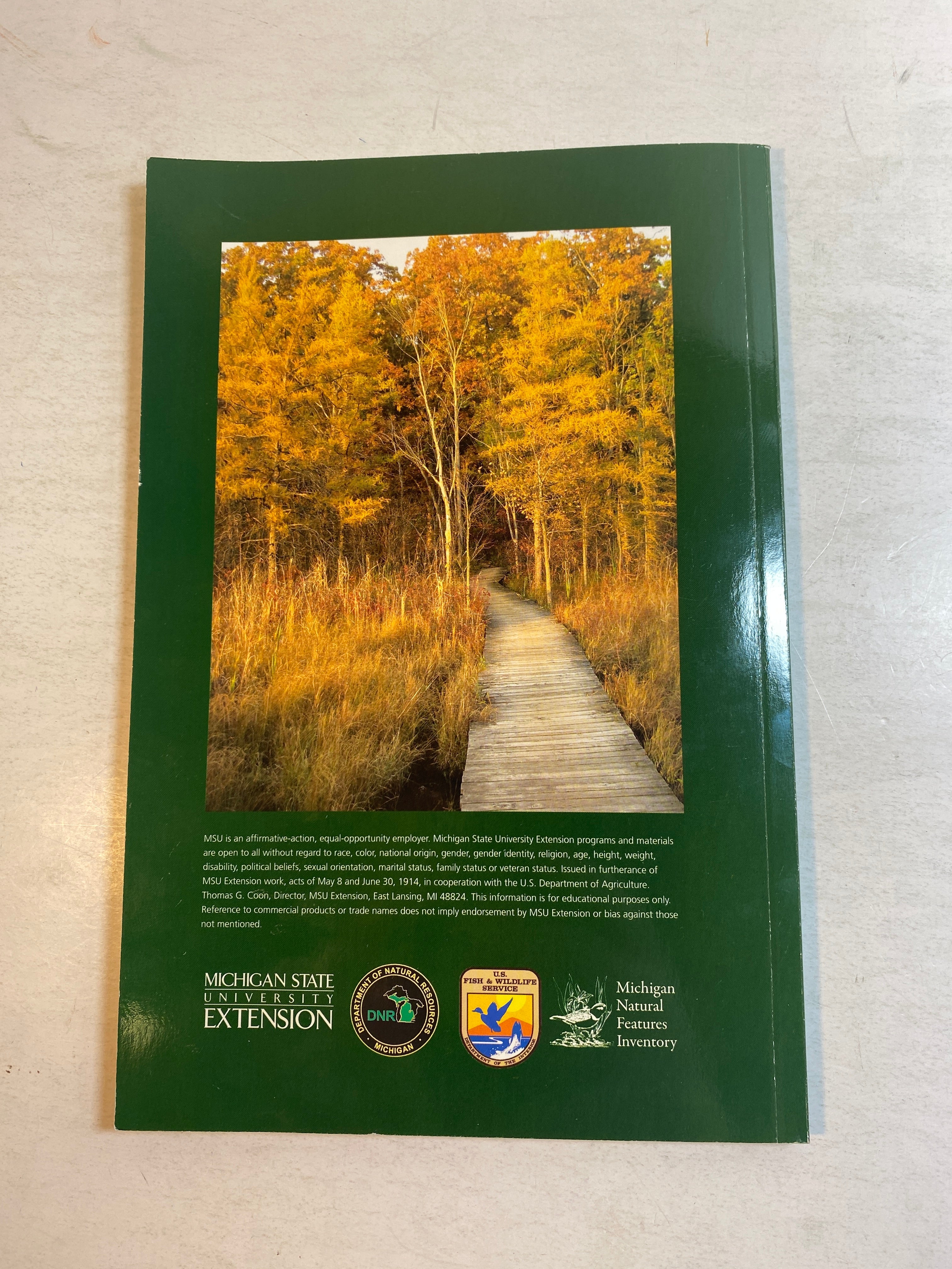 Exploring the Prairie Fen Wetlands of Michigan 2009 SC *Signed*