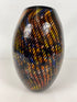 Extra Thick Layered Colors with Black Abstract Vase