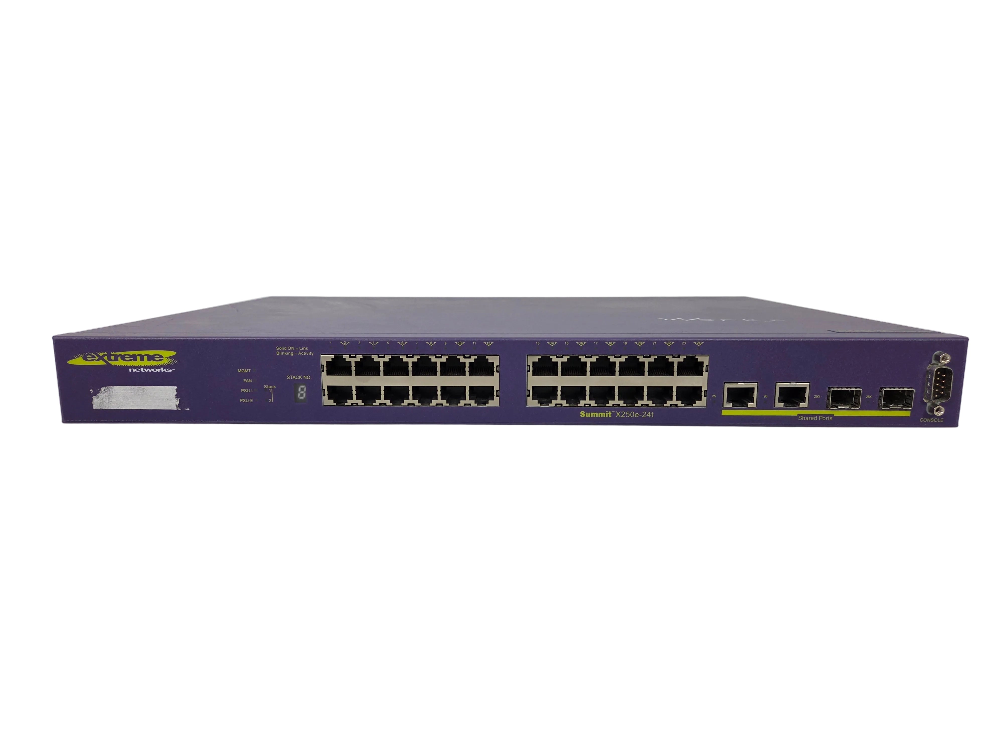 Extreme Networks X250e-24t 24-Port Network Switch