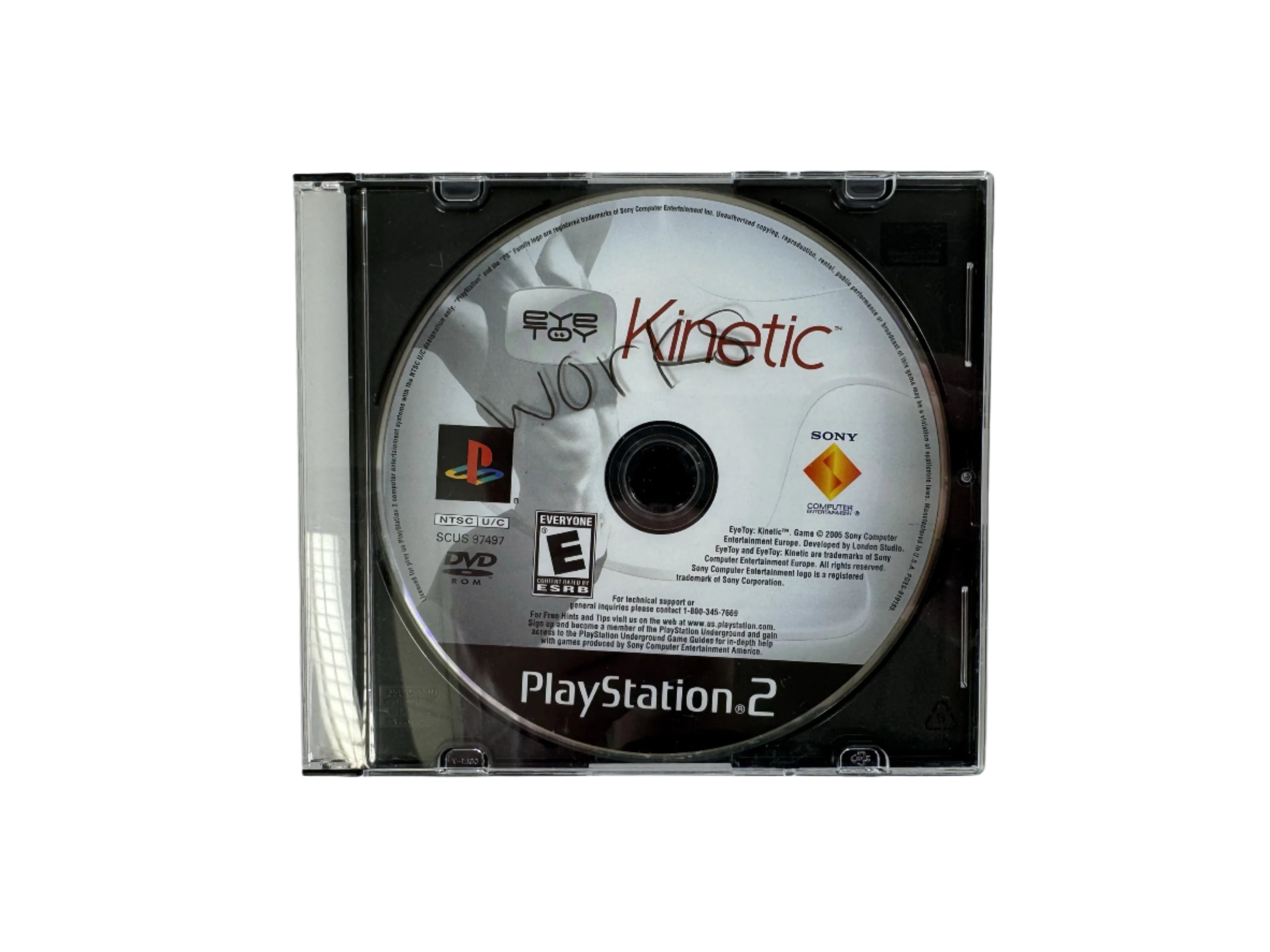 Eye Toy Kinetic - PlayStation 2 *Compact CD Case*