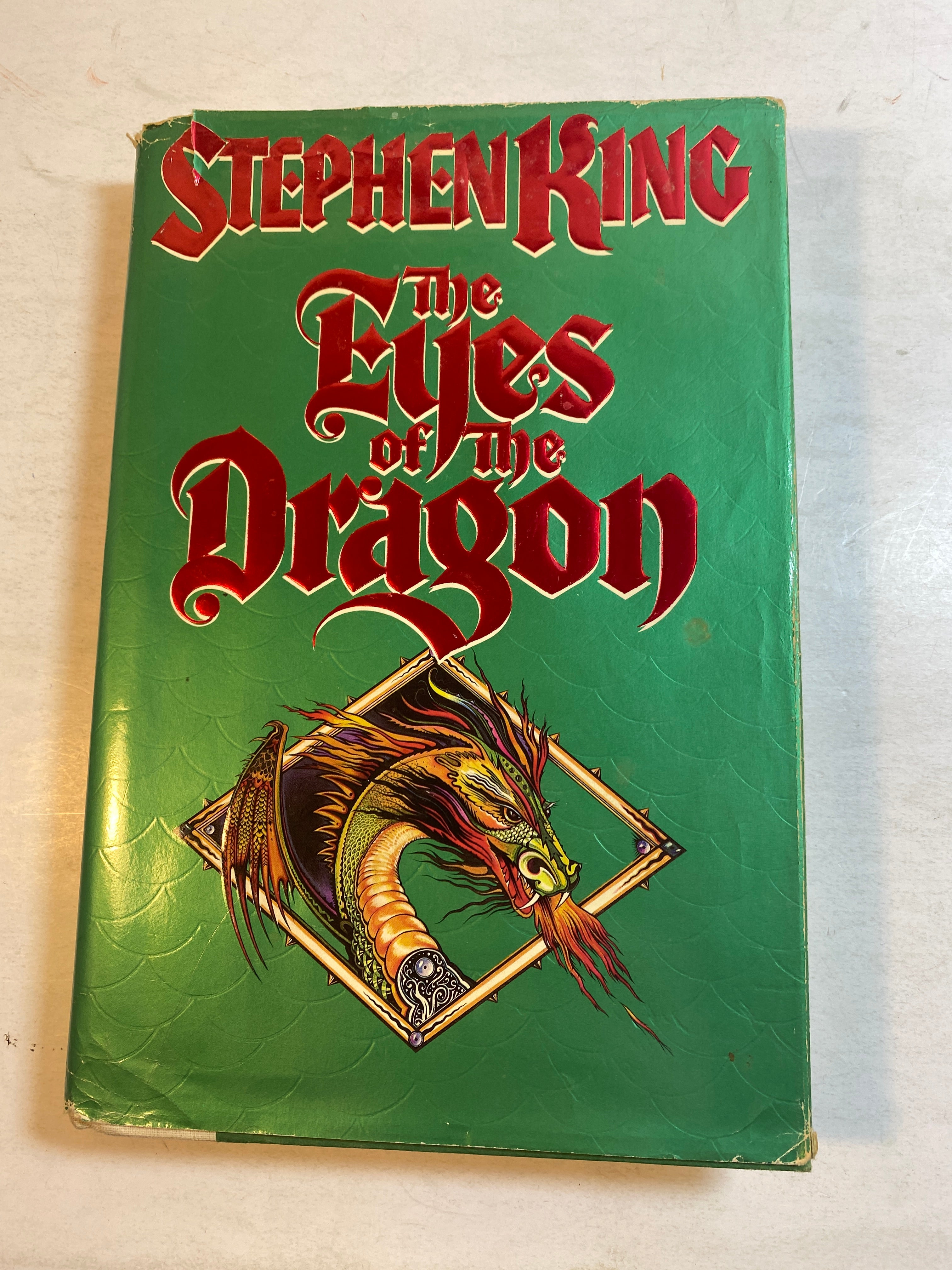 Eyes of the Dragon Stephen King HCDJ 1987