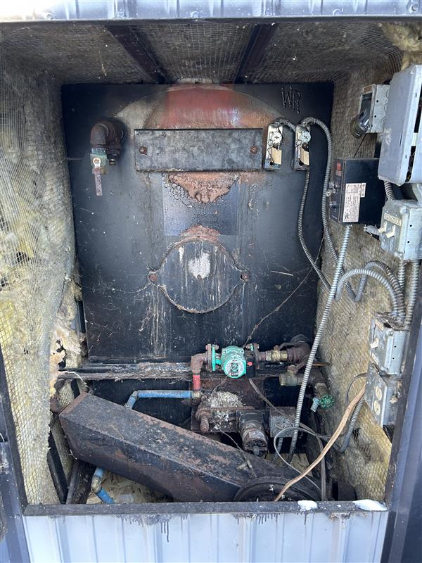 Heatmor Wood Boiler with Corn Kit