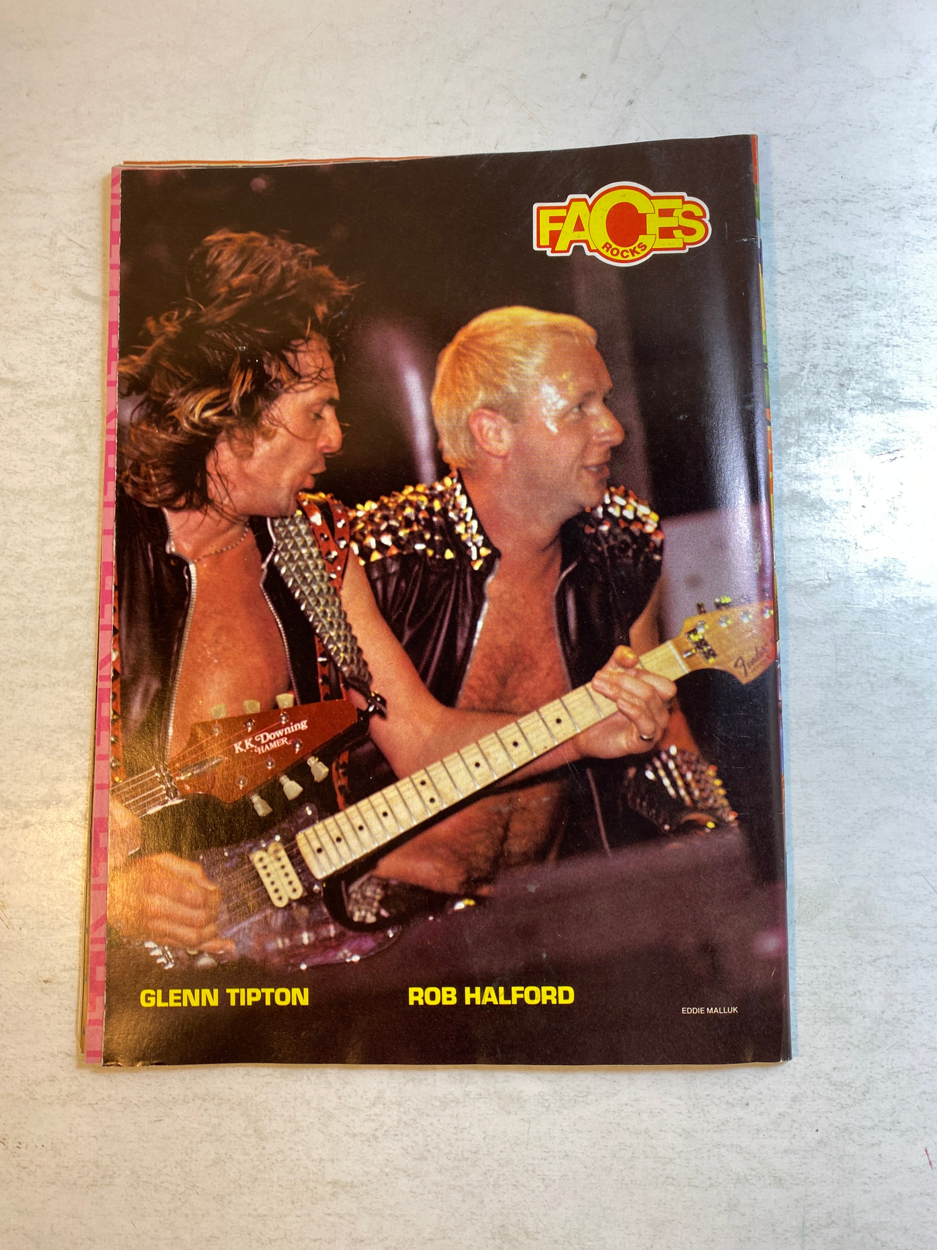 Faces Rocks August 1986 Summer Tour Preview
