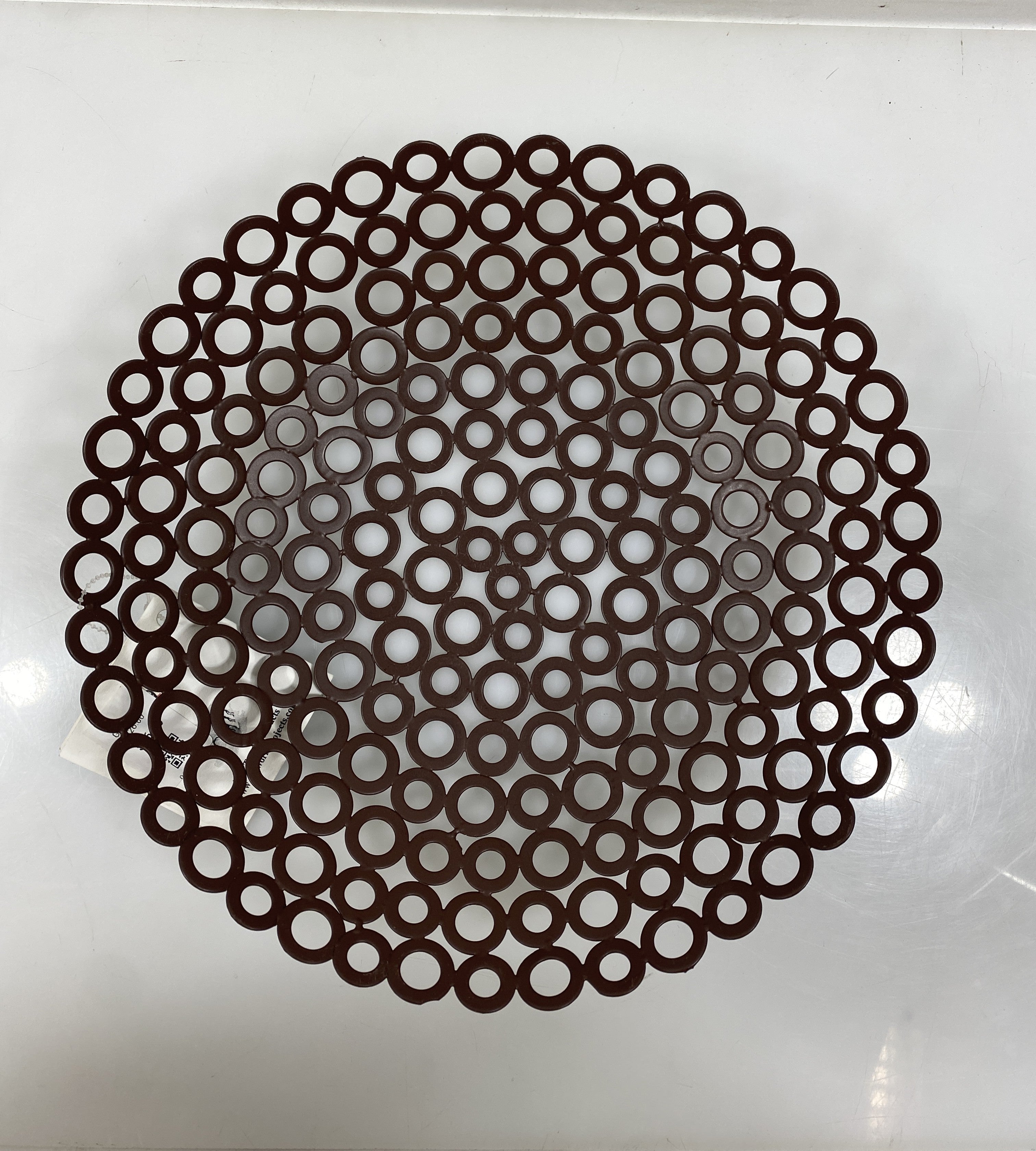 Fair Trade Indian Crafts Brown Recycled Wire Bowl