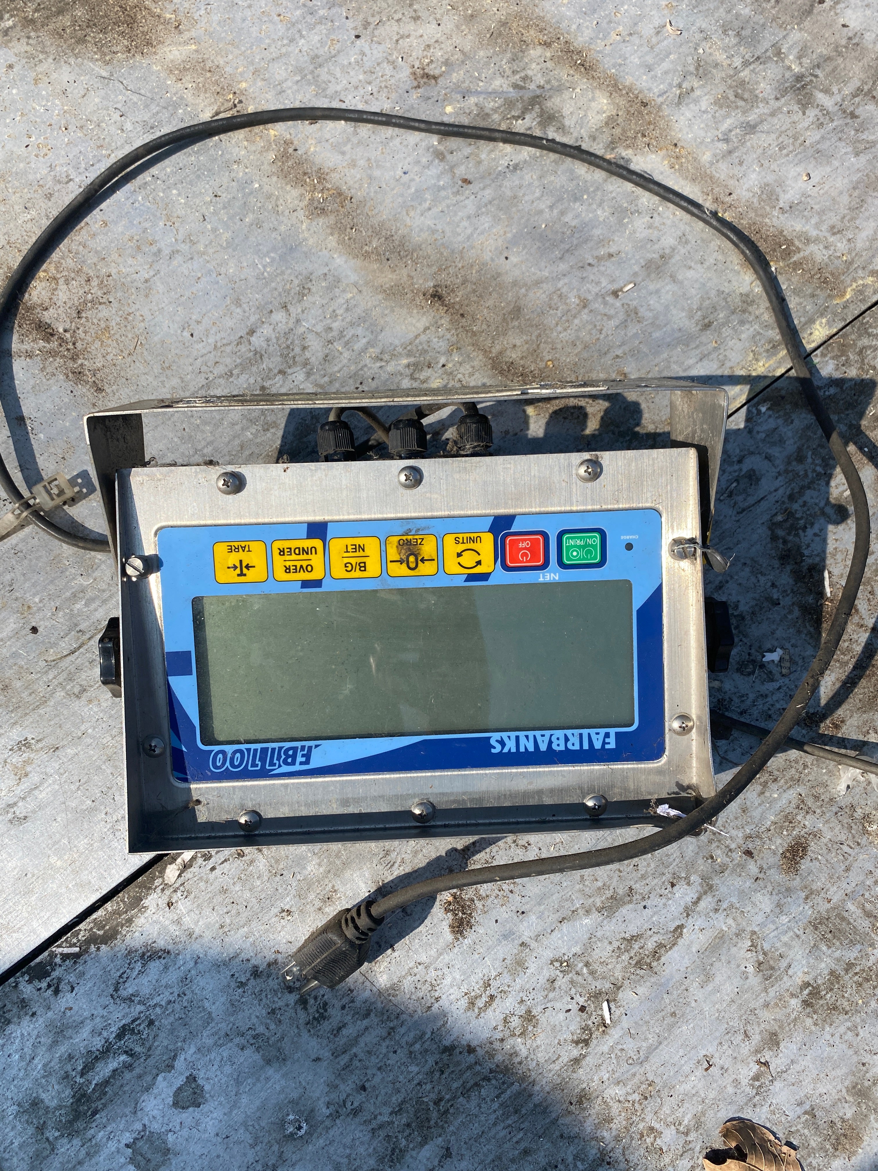 Fairbanks #FB1100 Industrial Digital Scale