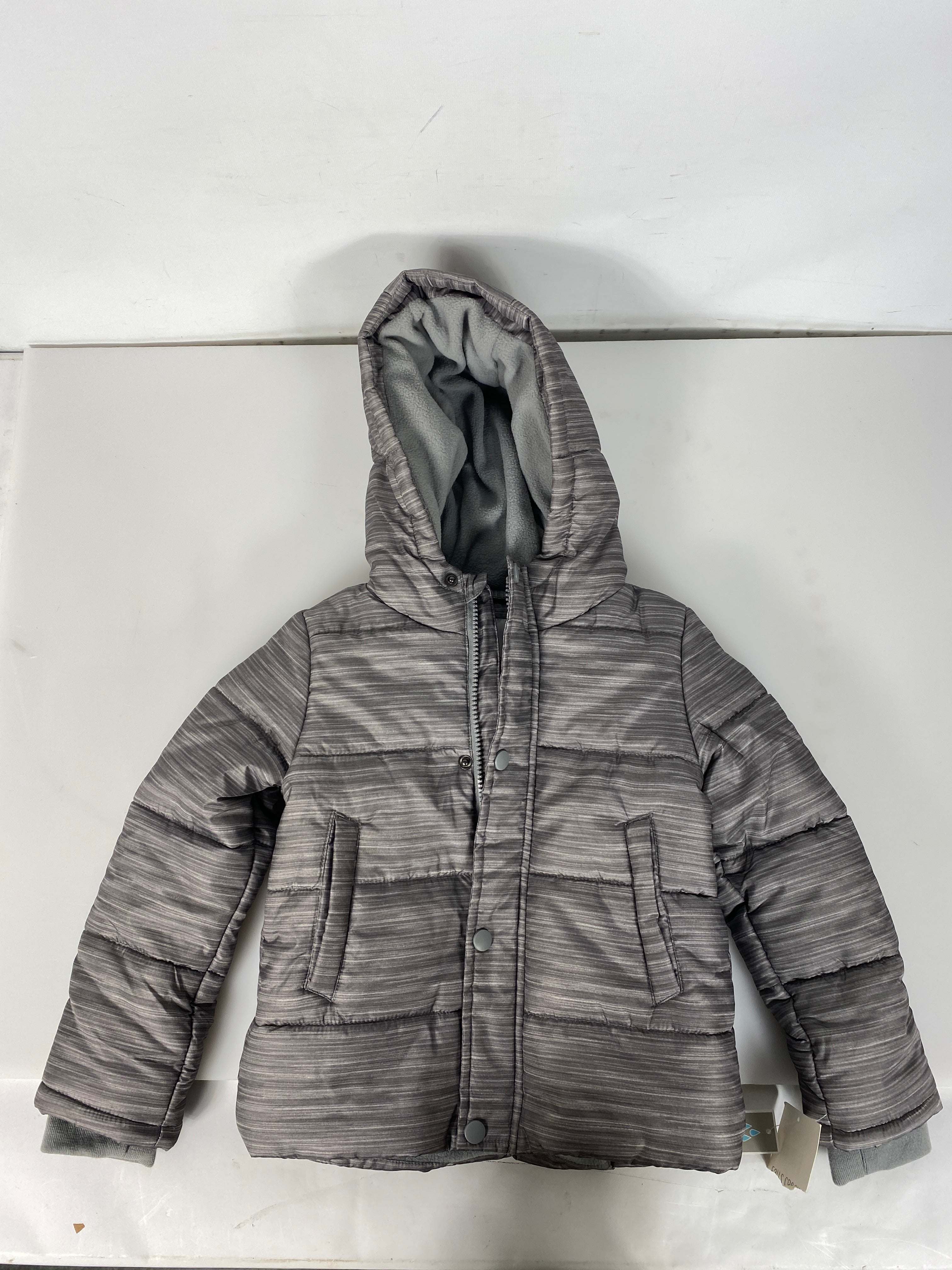 Falls Creek Grey Puffer Jacket Kid's Size 5T *NEW*