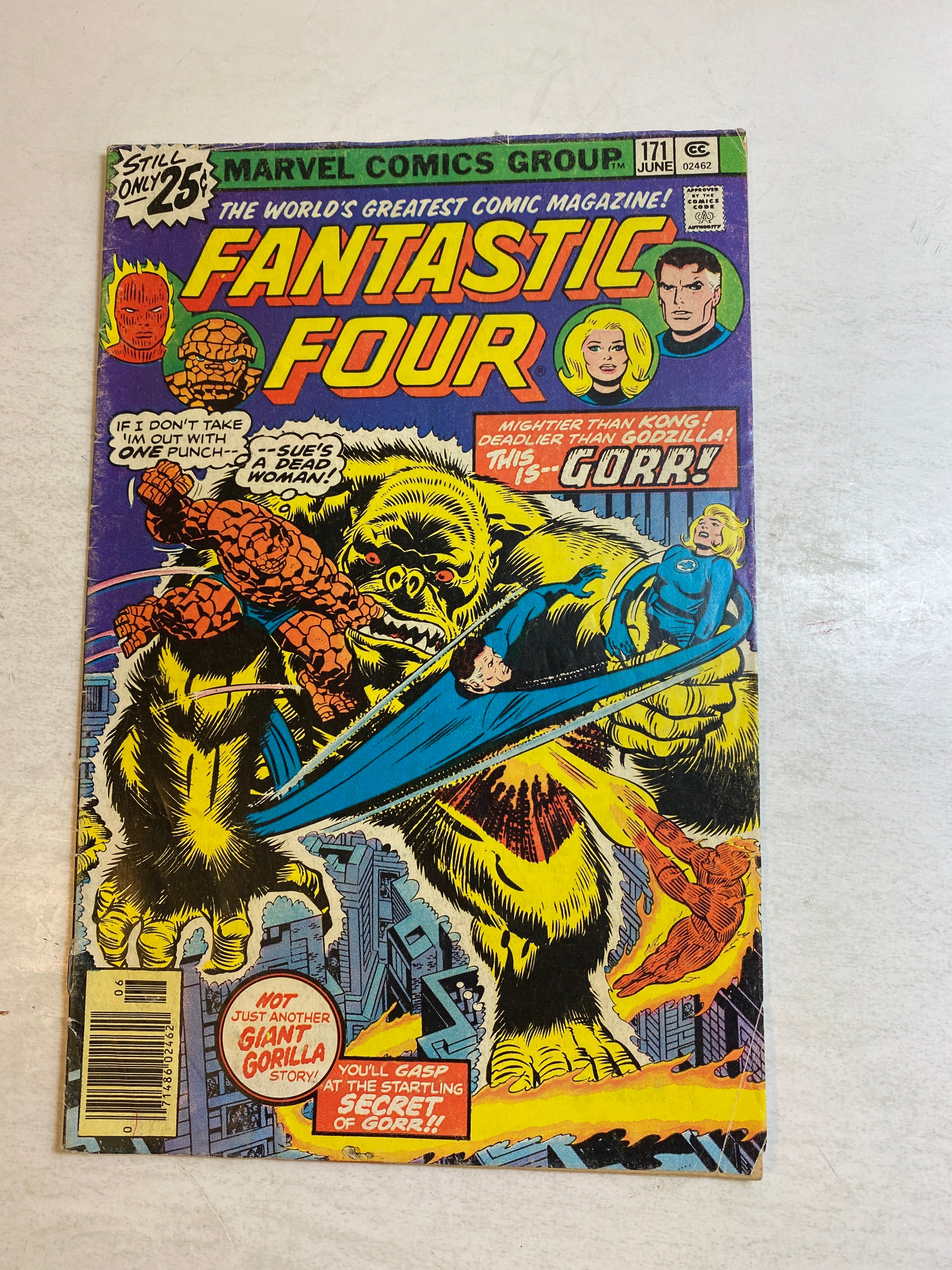 Fantastic Four #171 Marvel Comic 1976