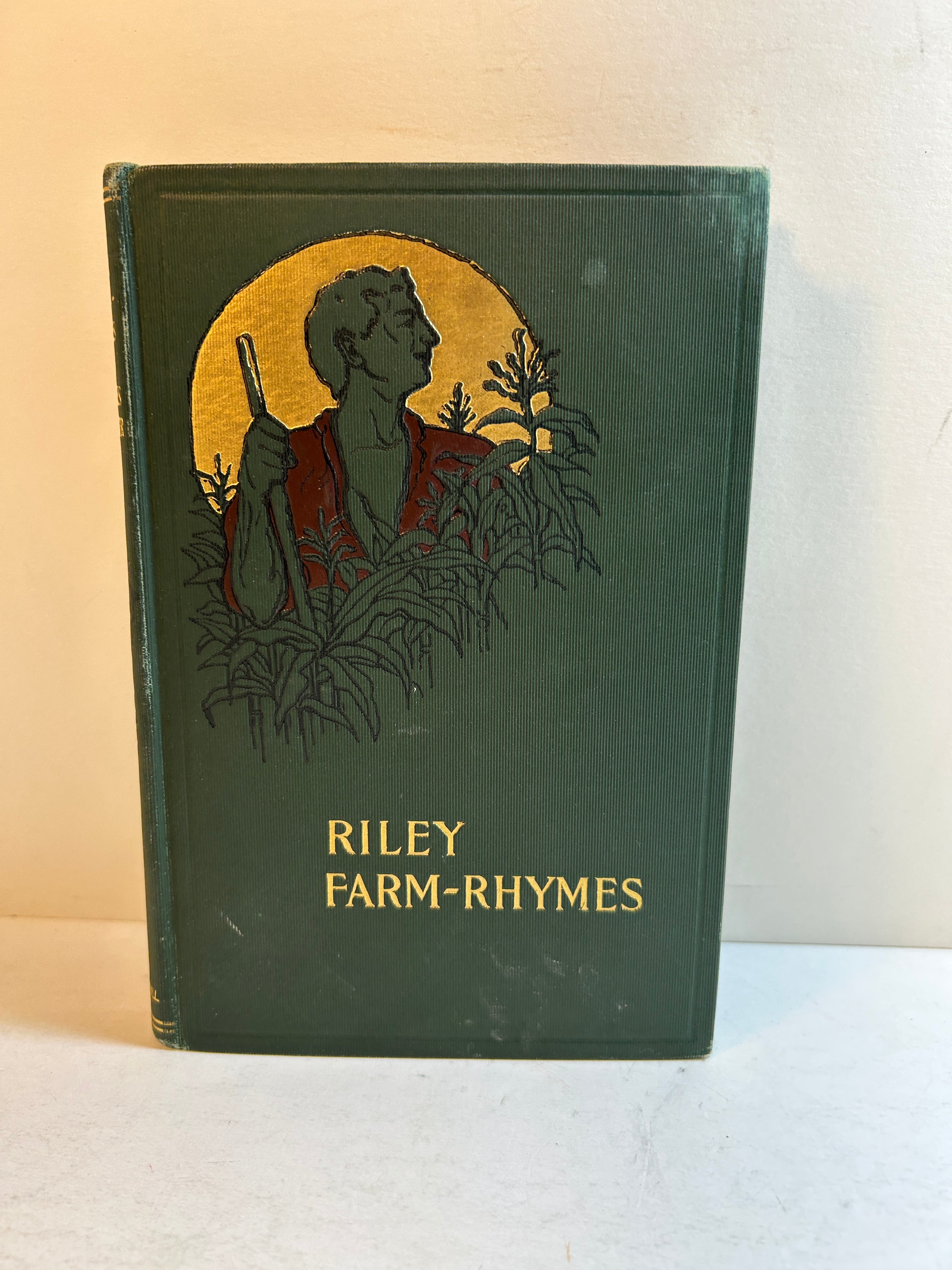 Farm-Rhymes James Whitcomb Riley w/Country Pictures Will Vawter 1905 Merrill HC