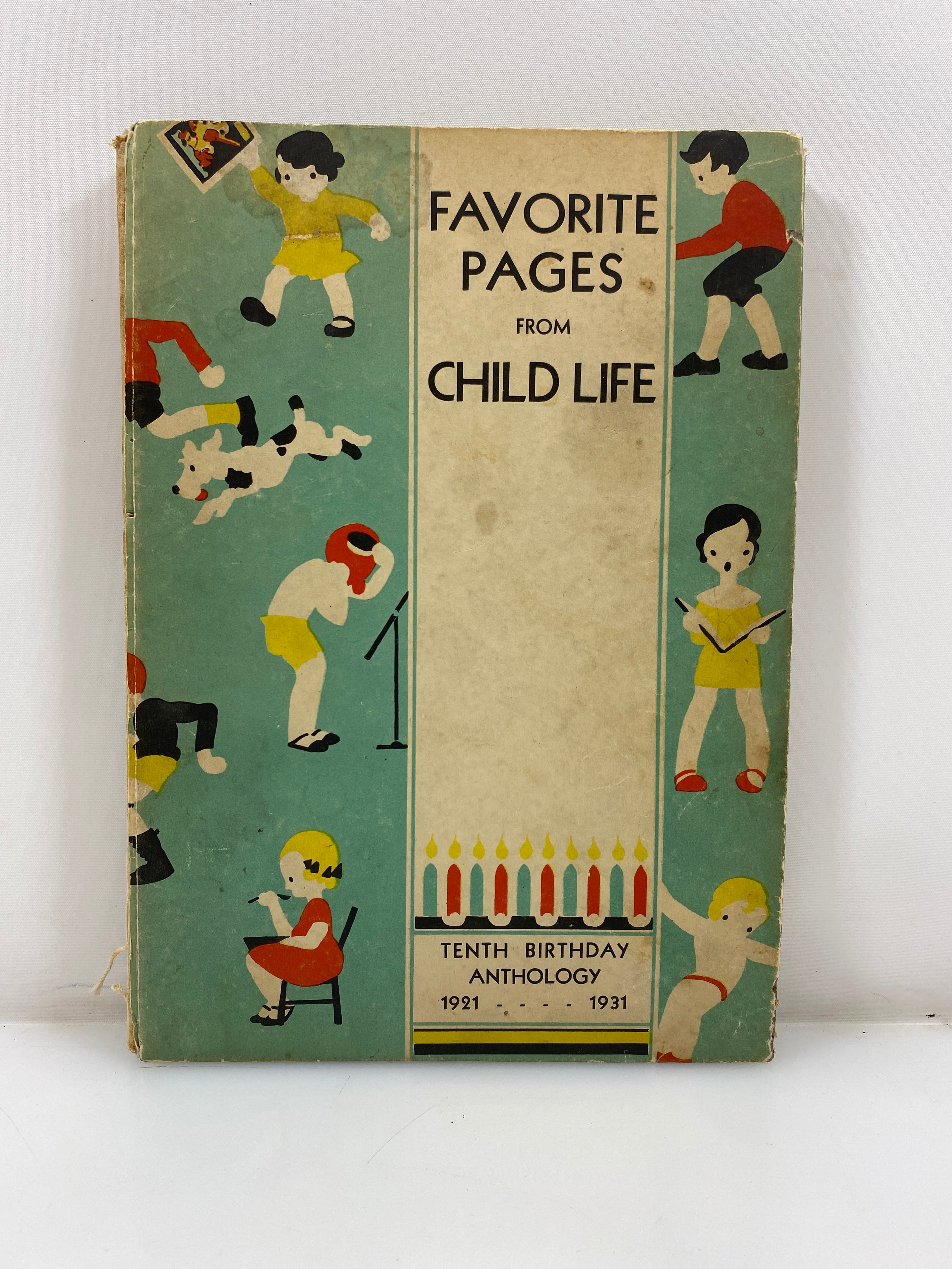 Favorite Pages From Child Life by Barrows/Cavanah 1931 HC