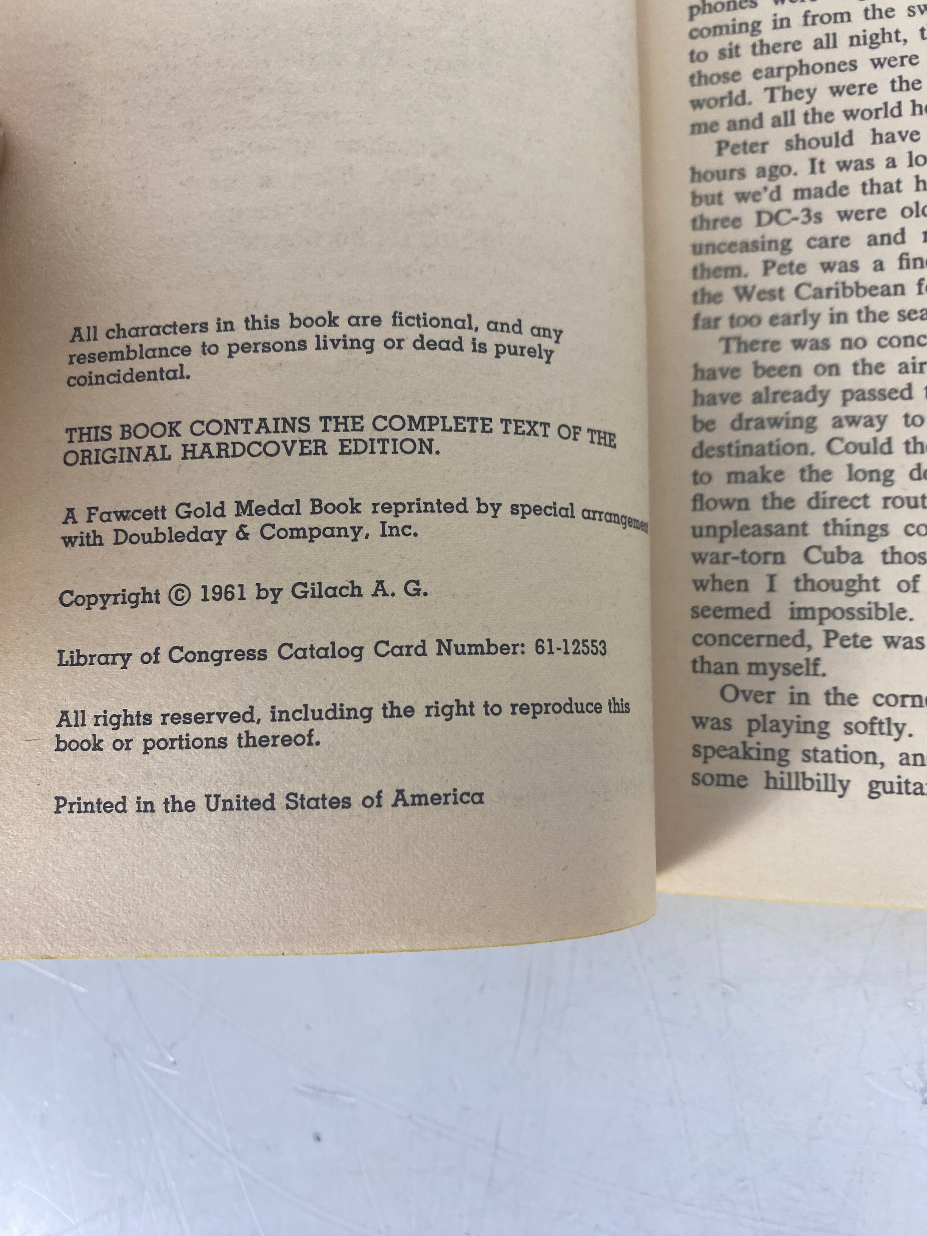 Fear is the Key Alistair Maclean SC