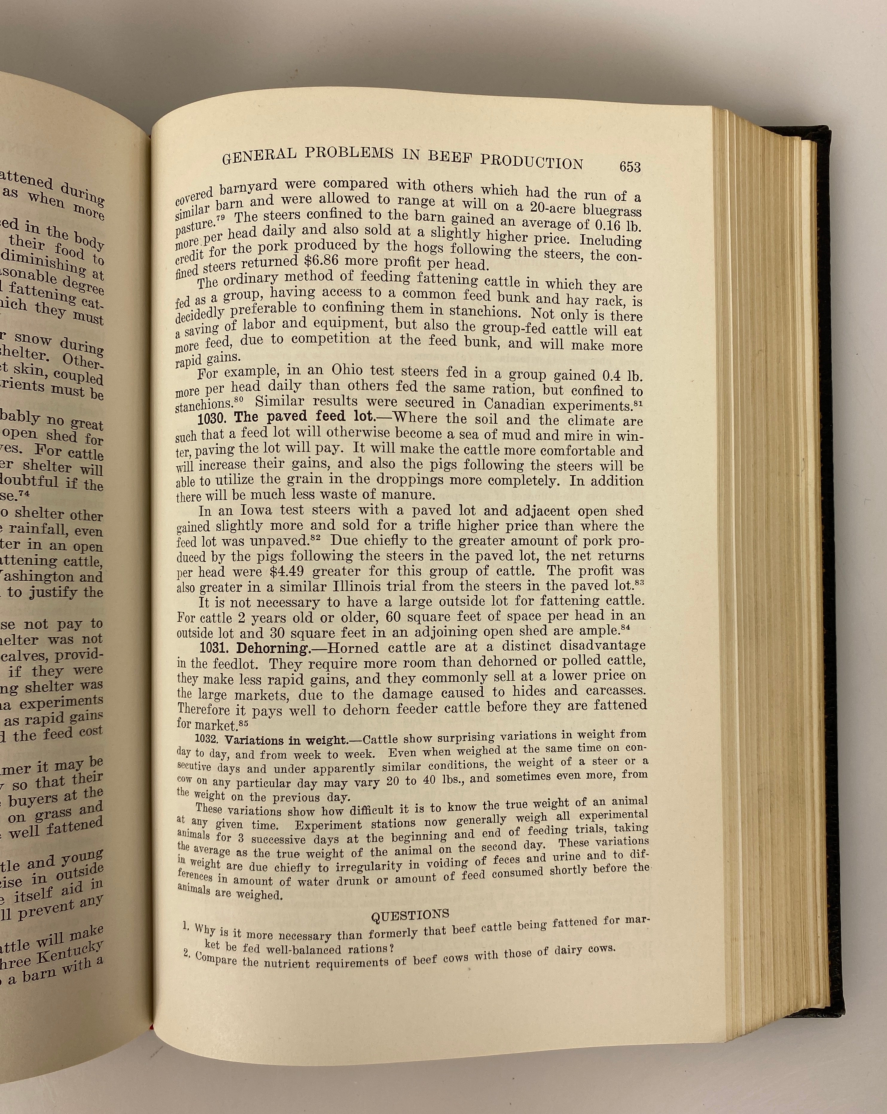 Feeds and Feeding by F.B. Morrison 1939 Twentieth Edition Vintage HC