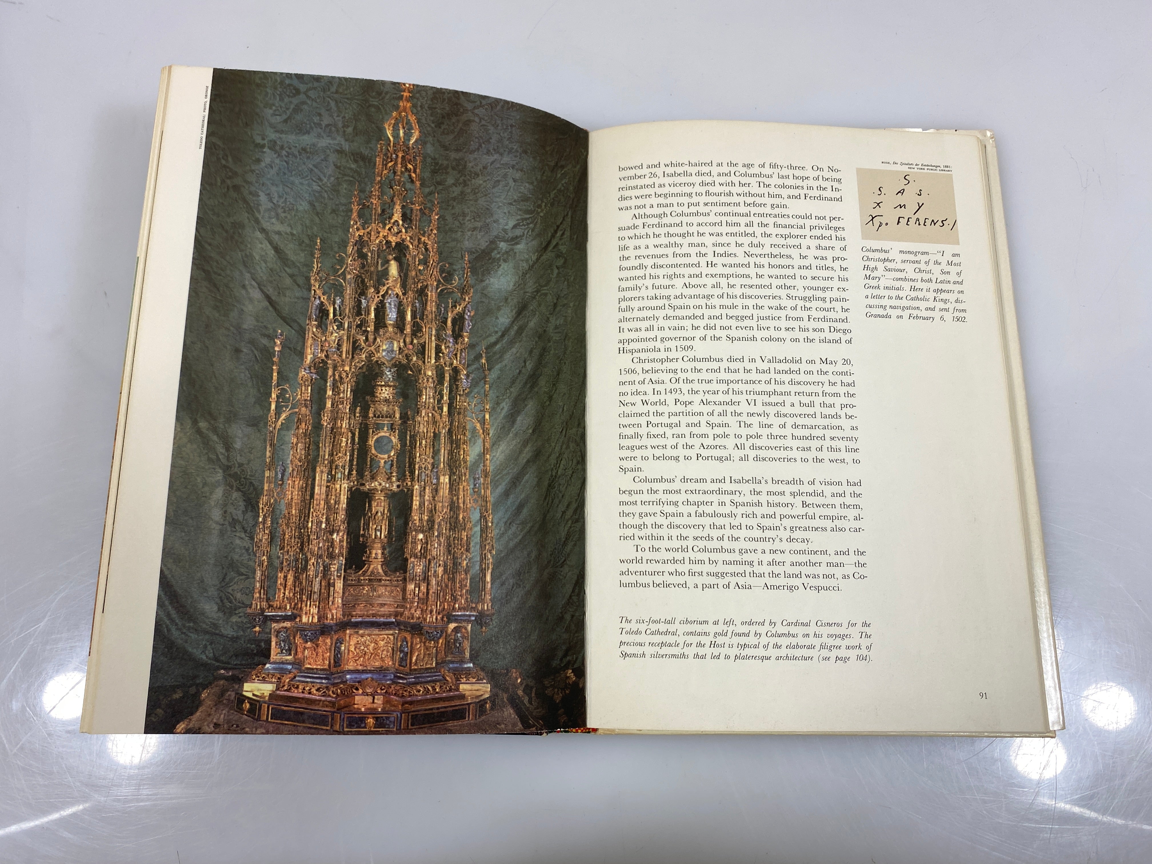 Ferdinand and Isabella by Elliott Horizon Caravel Book 1968 HCDJ
