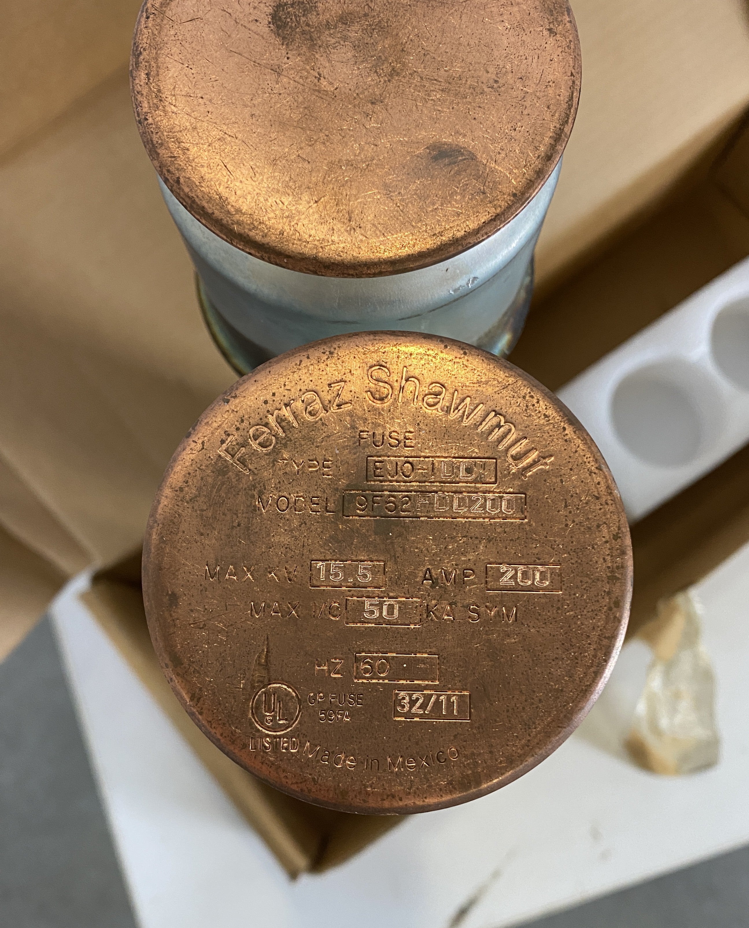 Ferrule Mount 2-Pole Transformer Fuses