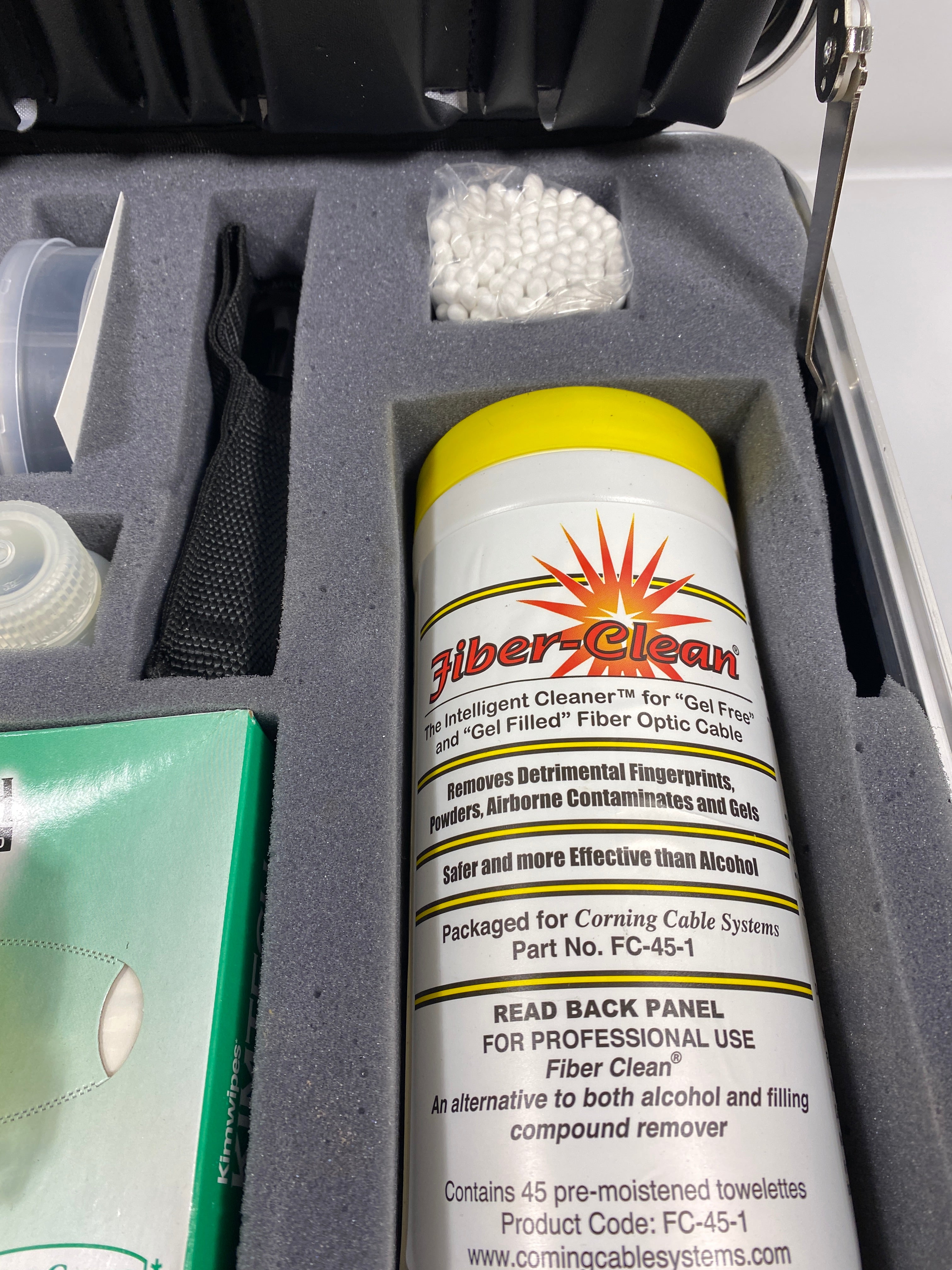 Fiber Optics Fusion Splice Consumables Kit
