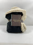 Field & Co Black Sherpa Blanket