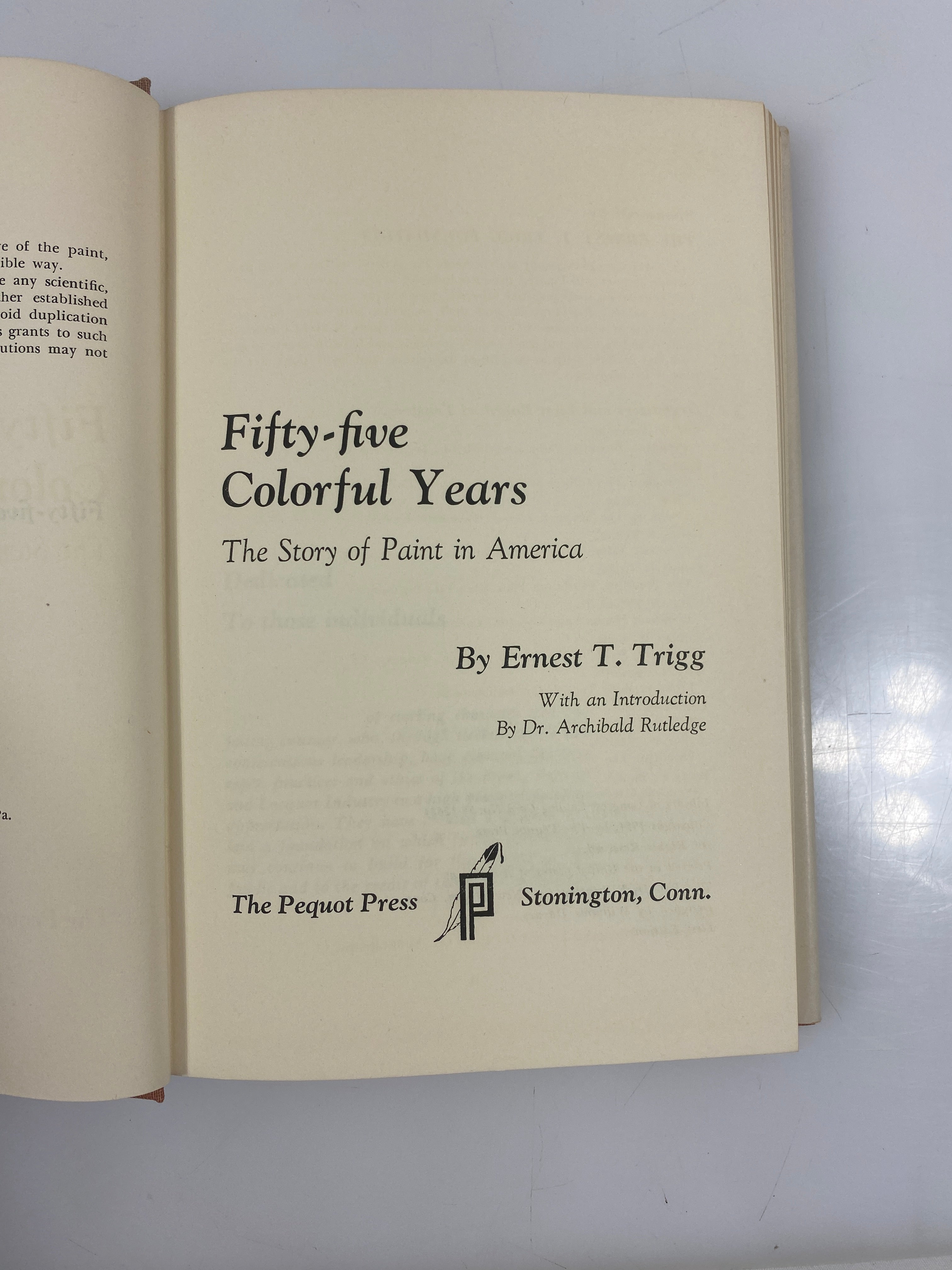 Fifty-Five Colorful Years by Trigg 1954 HCDJ