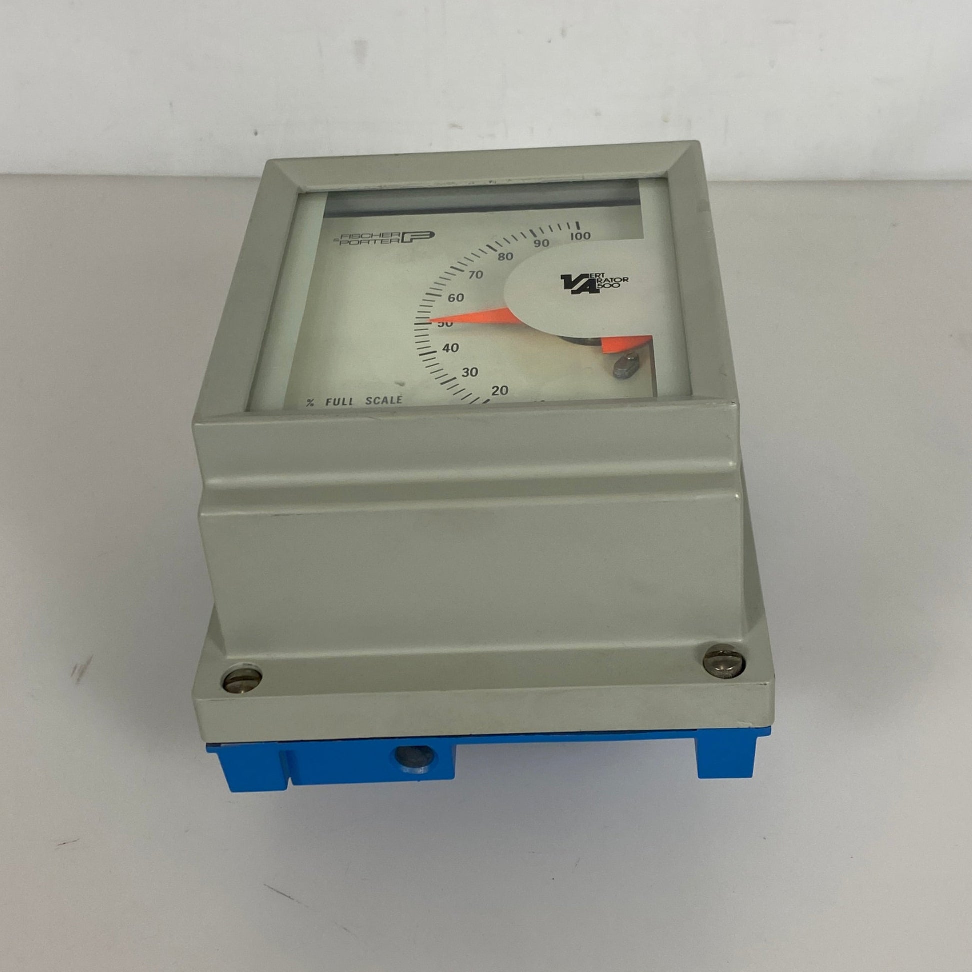 Fischer and Porter #10A5004EAFCL Wall Mounted Flow Meter *Untested*