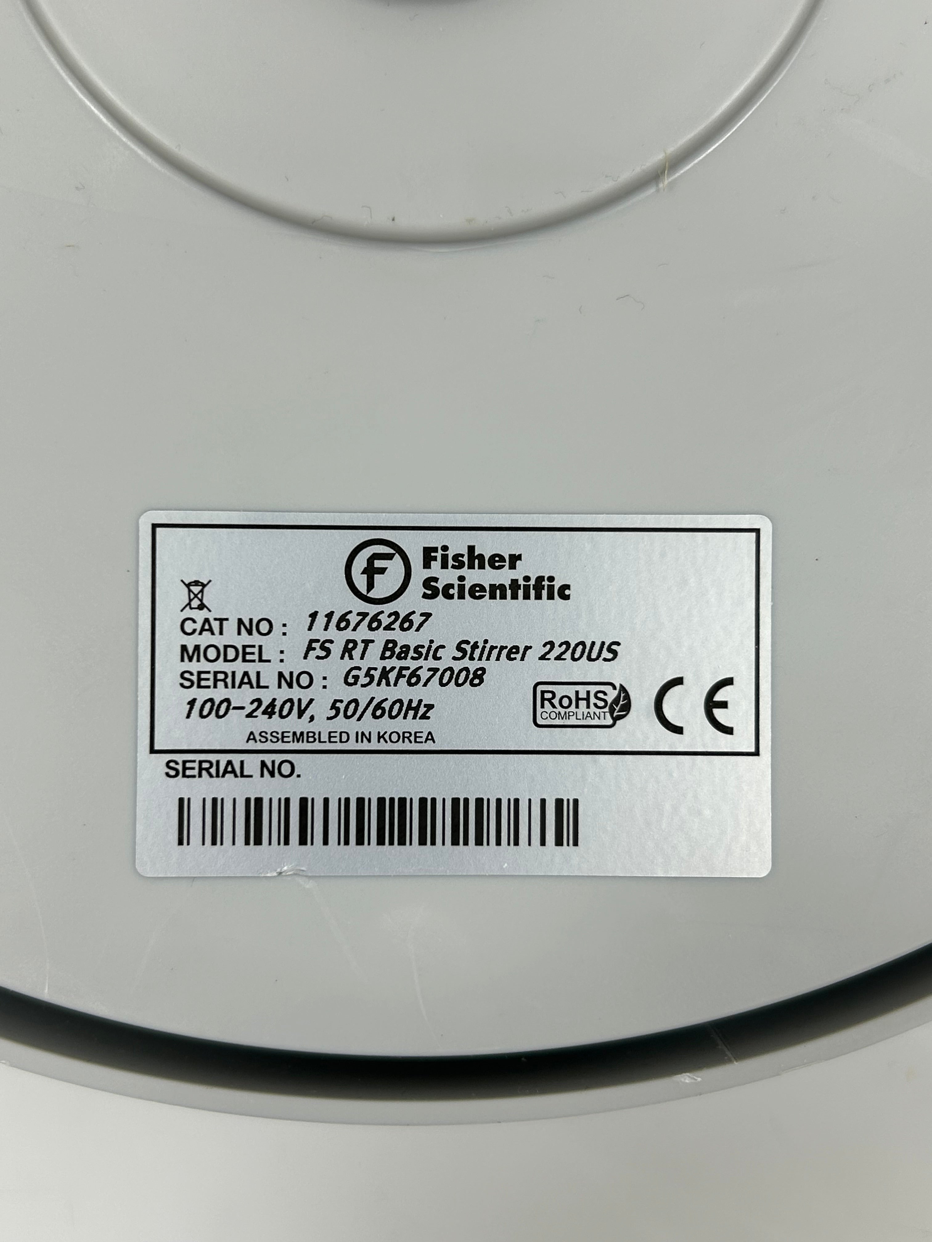 Fisher Scientific FS RT Basic Stirrer