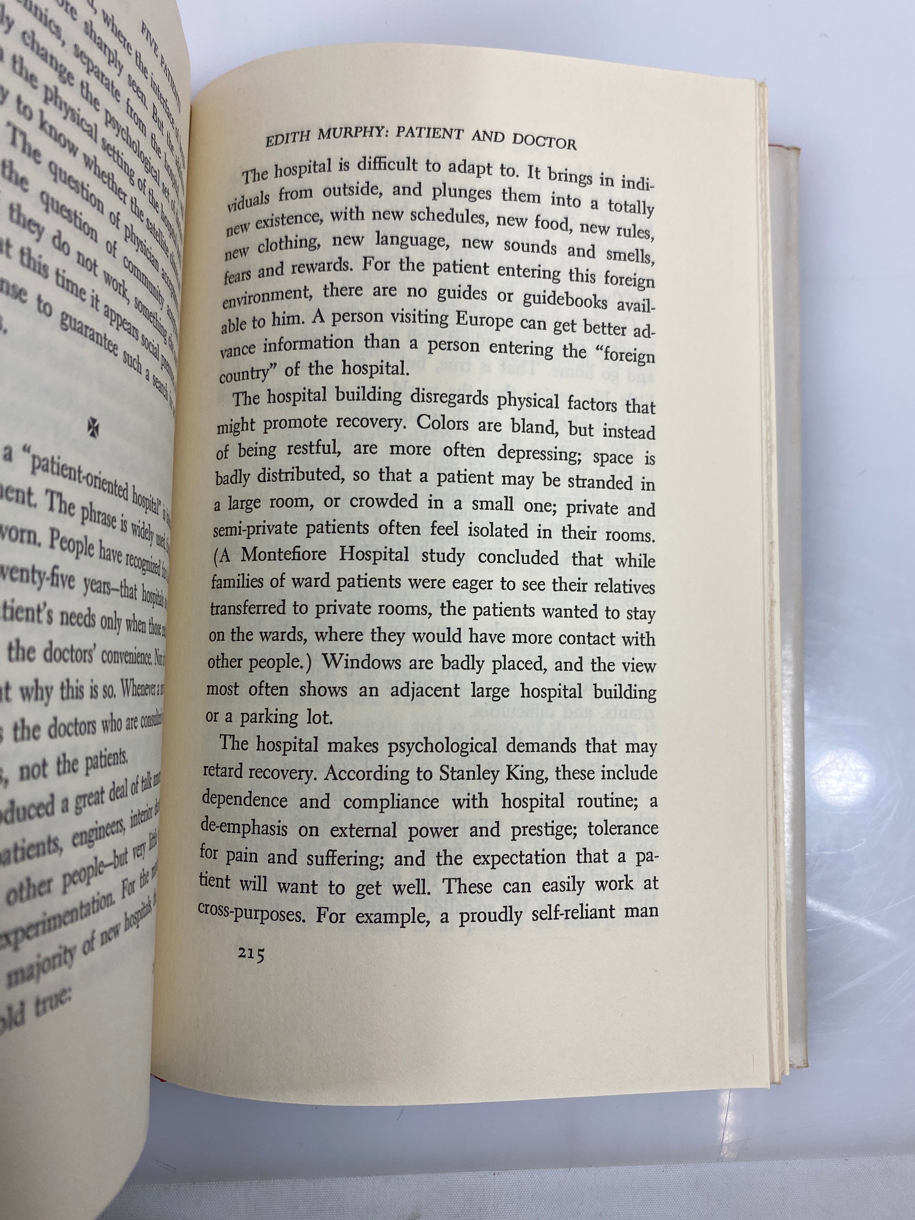 Five Patients the Hospital Explained Crichton 1970 HCDJ