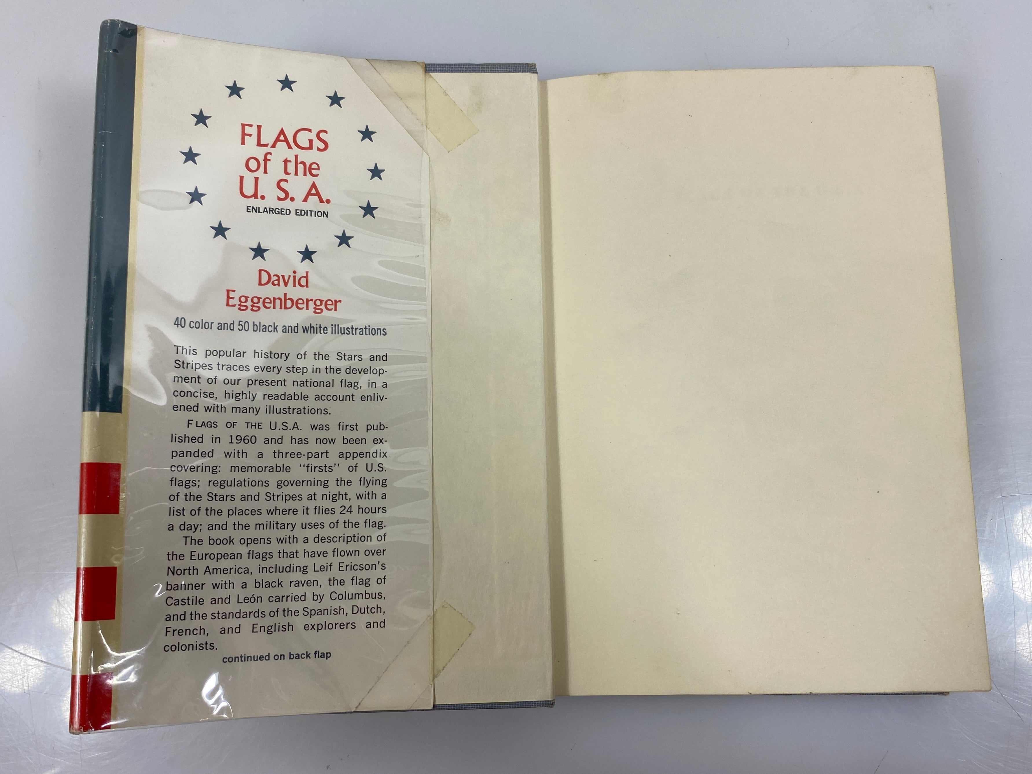Flags of the U.S.A. Eggenberger 1964 Ex-Library HCDJ