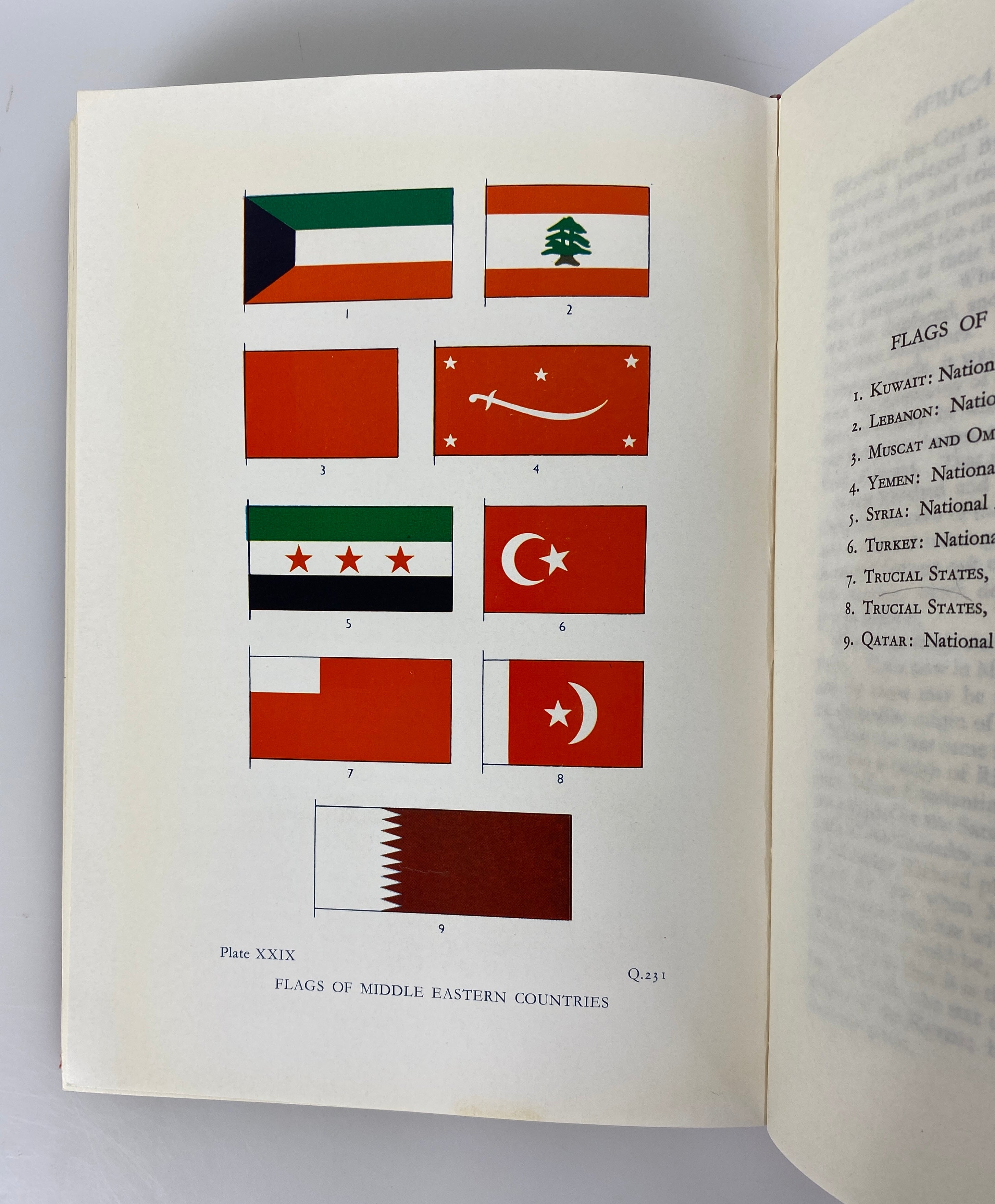 Flags of the World by Barraclough 1965 Revised Ed Ex-Library HC