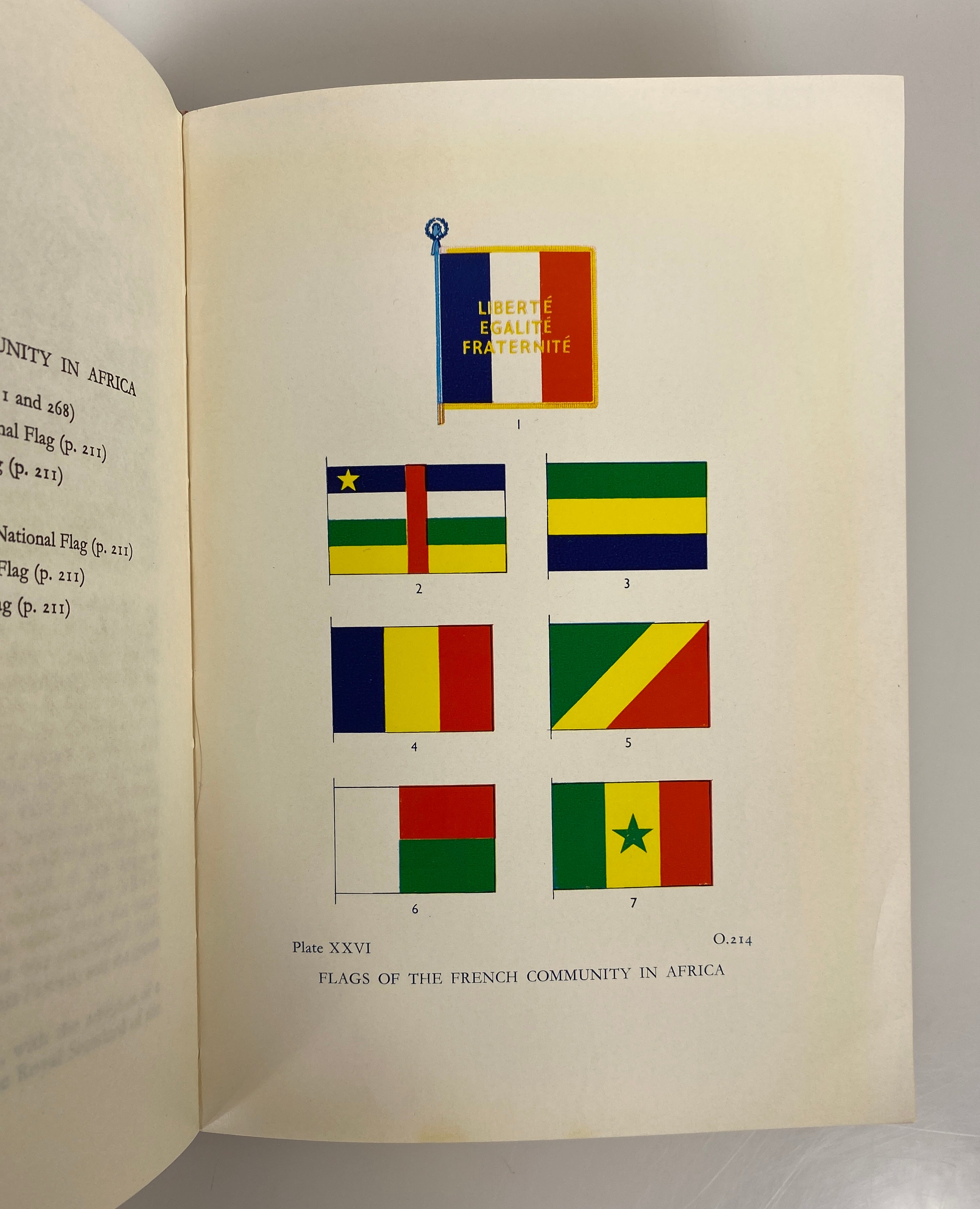Flags of the World by Barraclough 1965 Revised Ed Ex-Library HC
