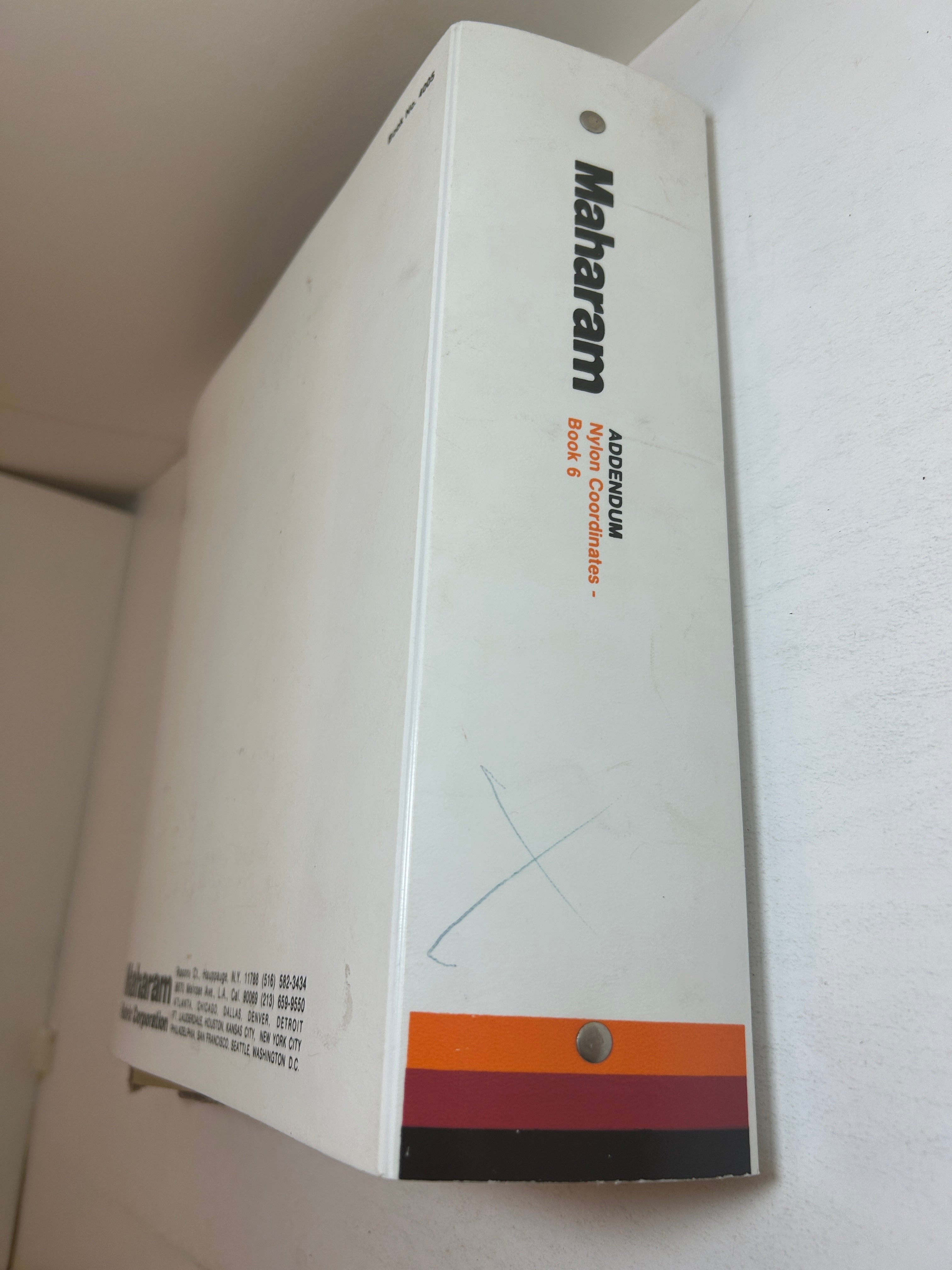 Flame Resistant Upholstery Textile Sample Book