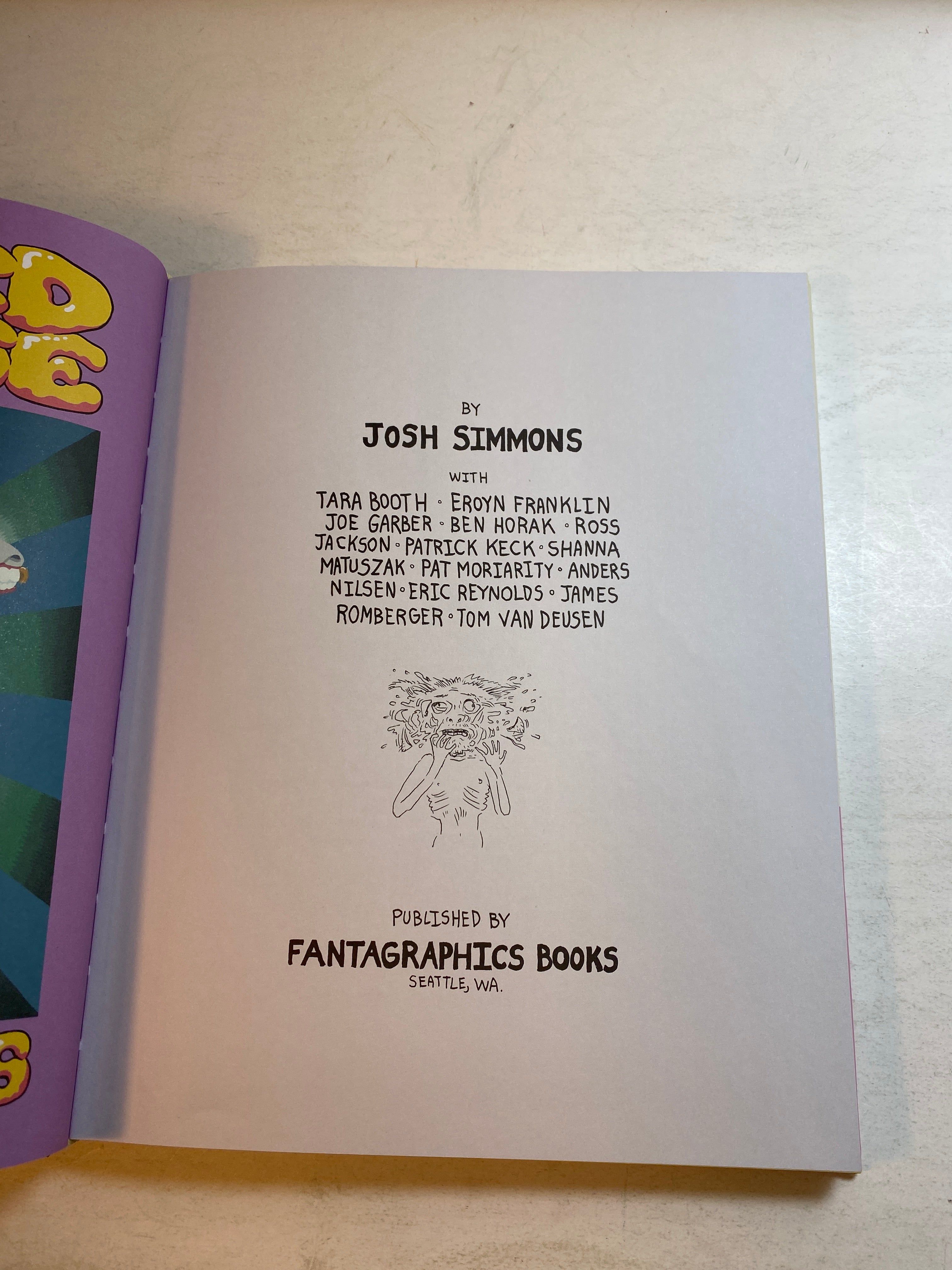 Flayed Corpse and Other Stories Josh Simmons HC 2018