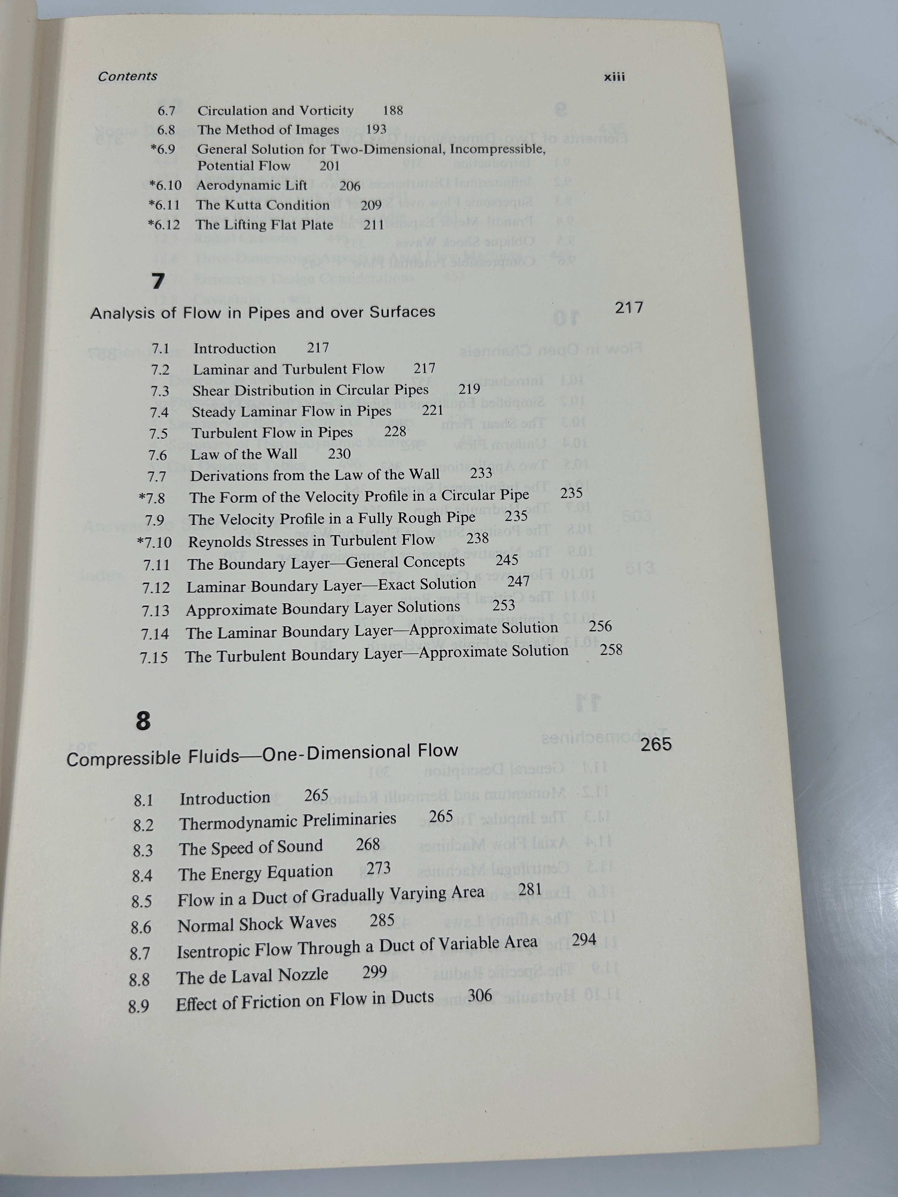 Fluid Flow: A First Course in Fluid Mechanics 2nd Edition 1971 HC