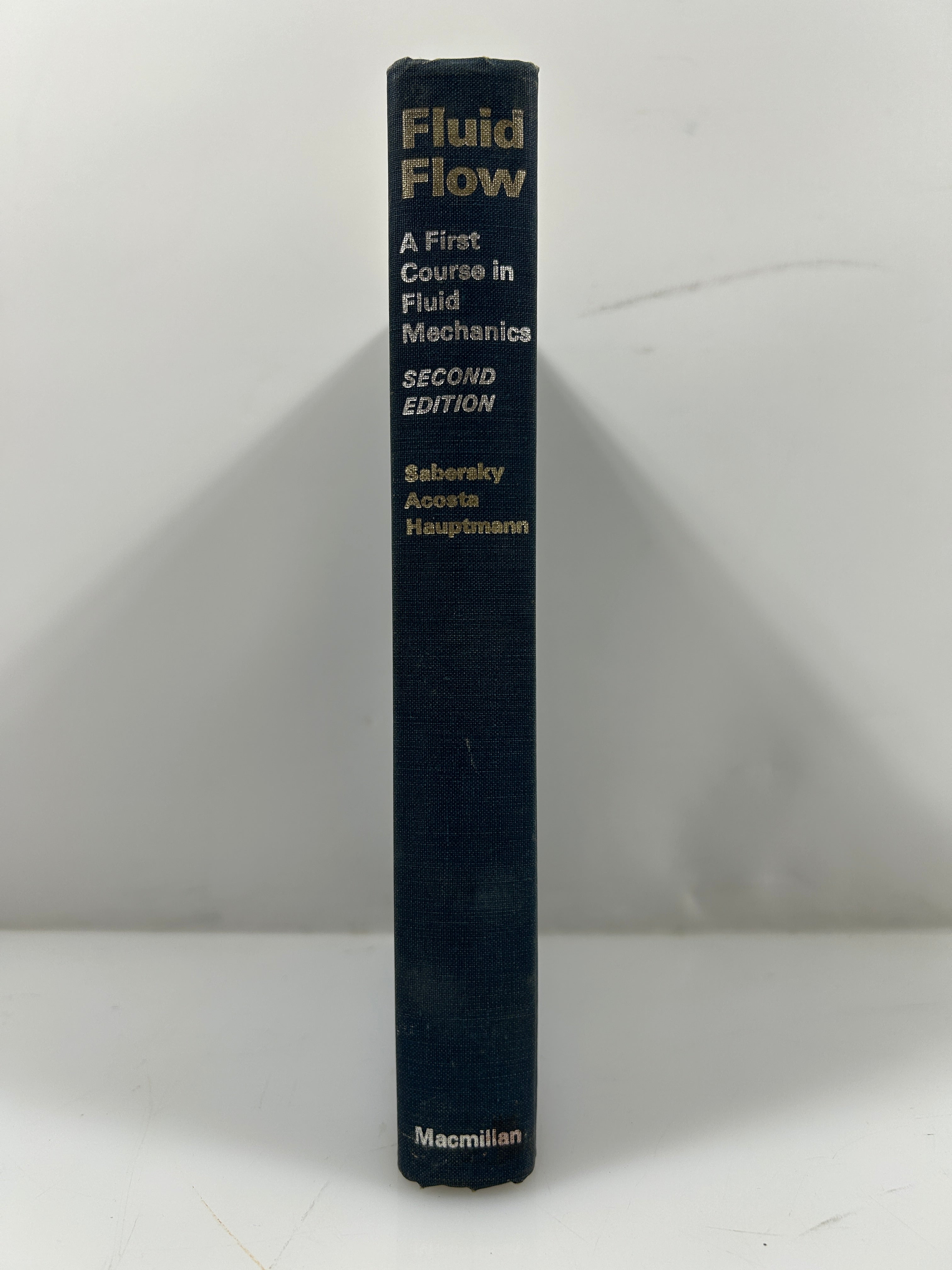 Fluid Flow: A First Course in Fluid Mechanics 2nd Edition 1971 HC