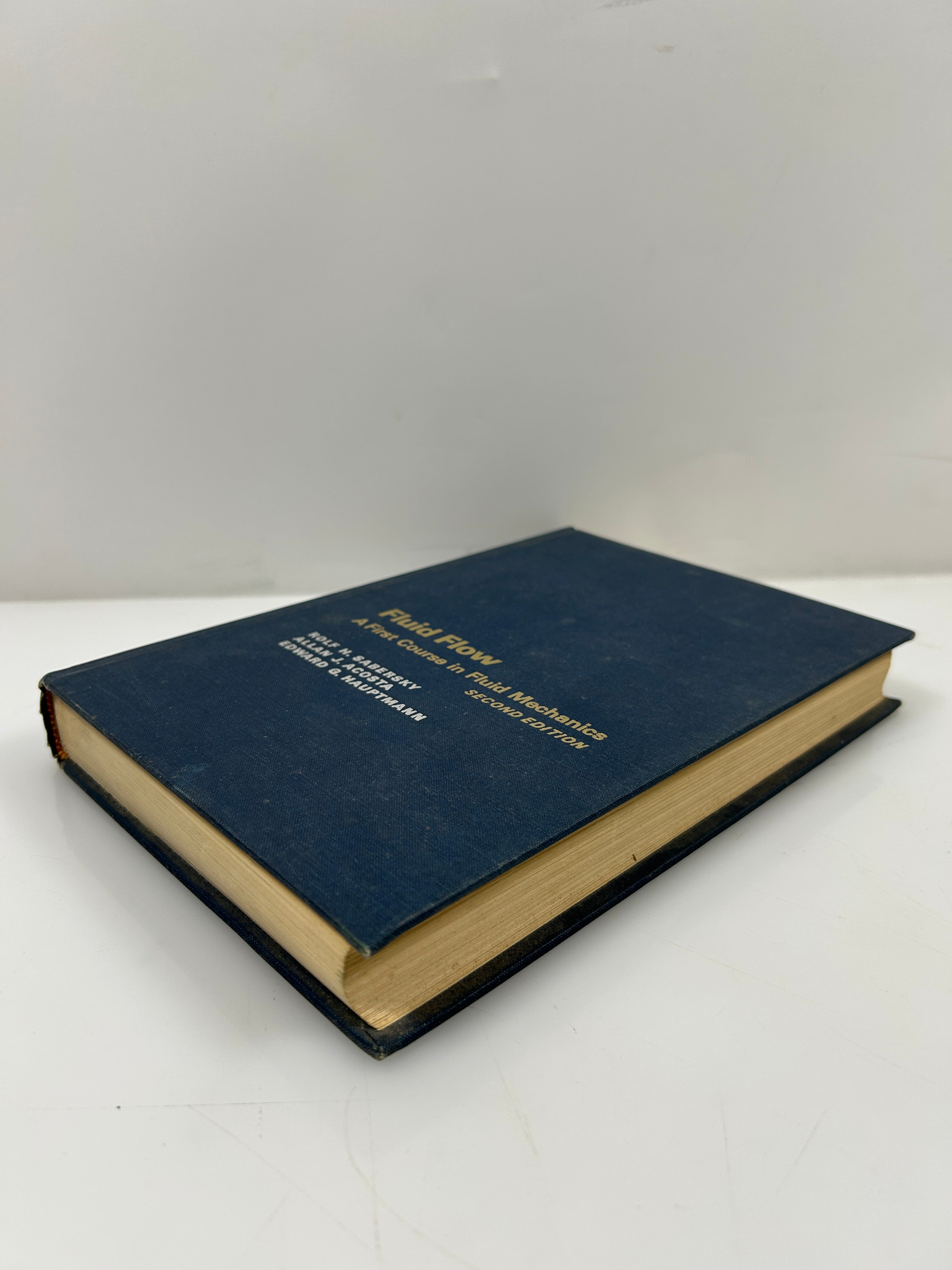 Fluid Flow: A First Course in Fluid Mechanics 2nd Edition 1971 HC