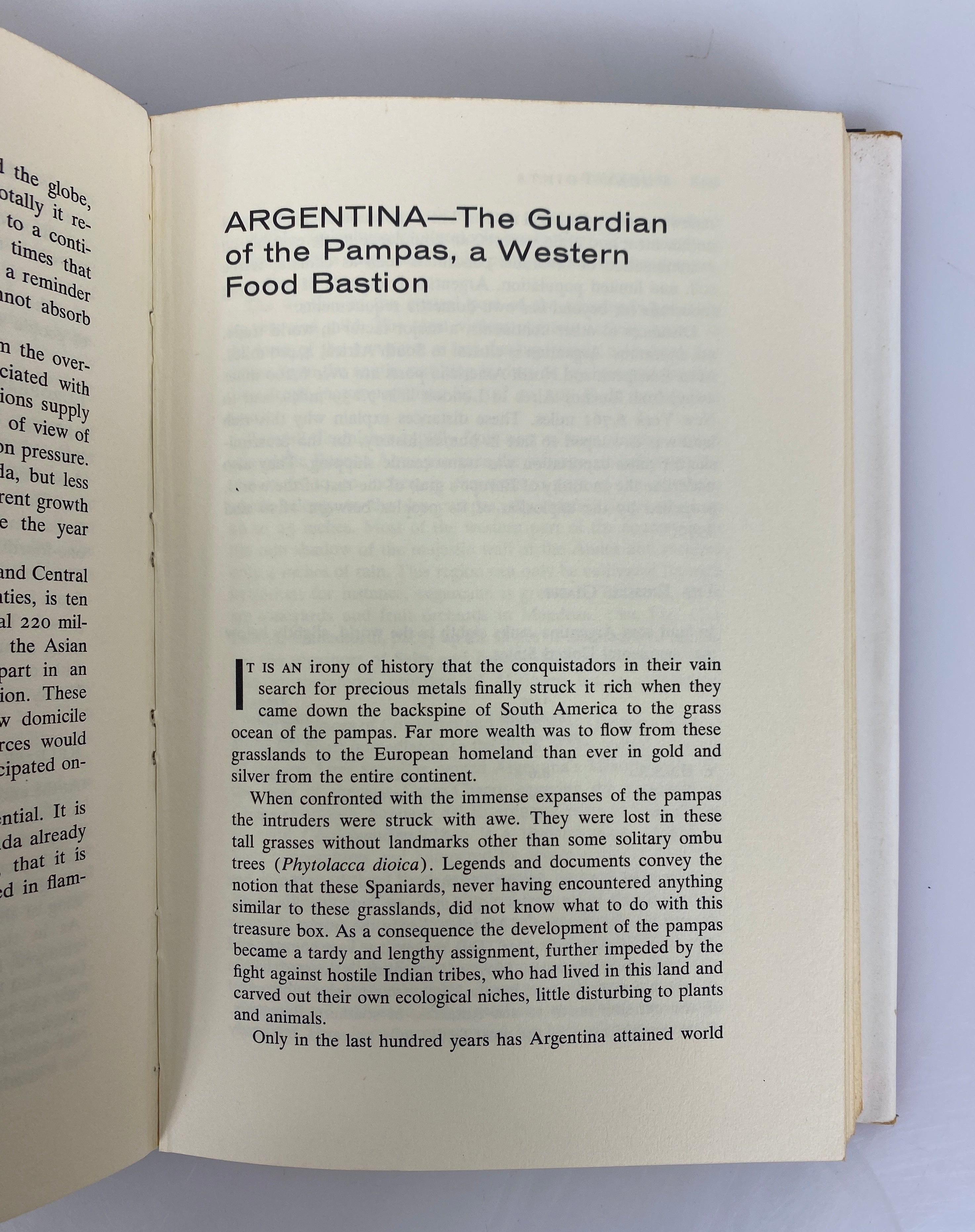 Focal Points a Global Food Strategy by Borgstrom 1973 Signed First Print HCDJ