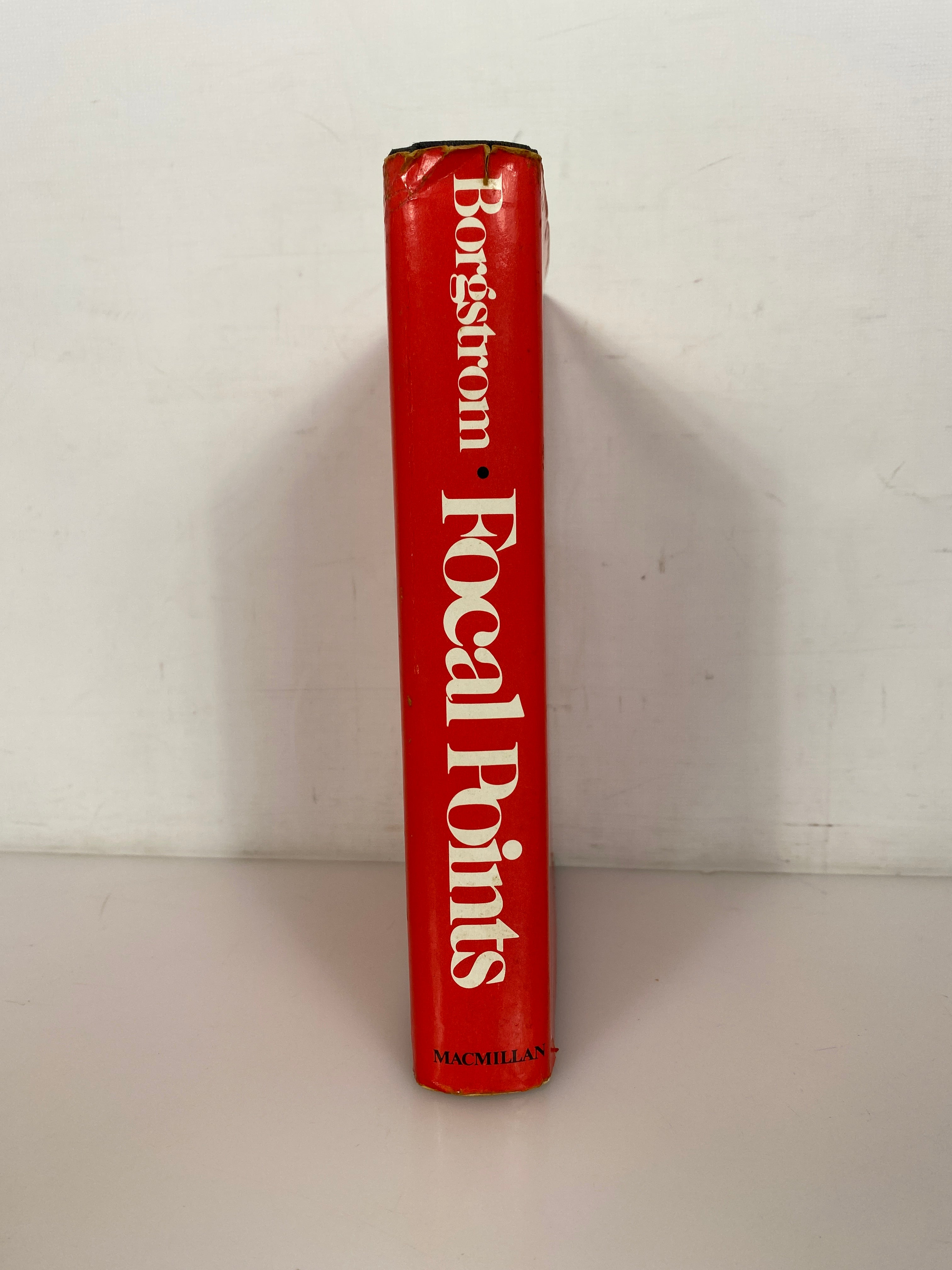 Focal Points a Global Food Strategy by Borgstrom 1973 Signed First Print HCDJ