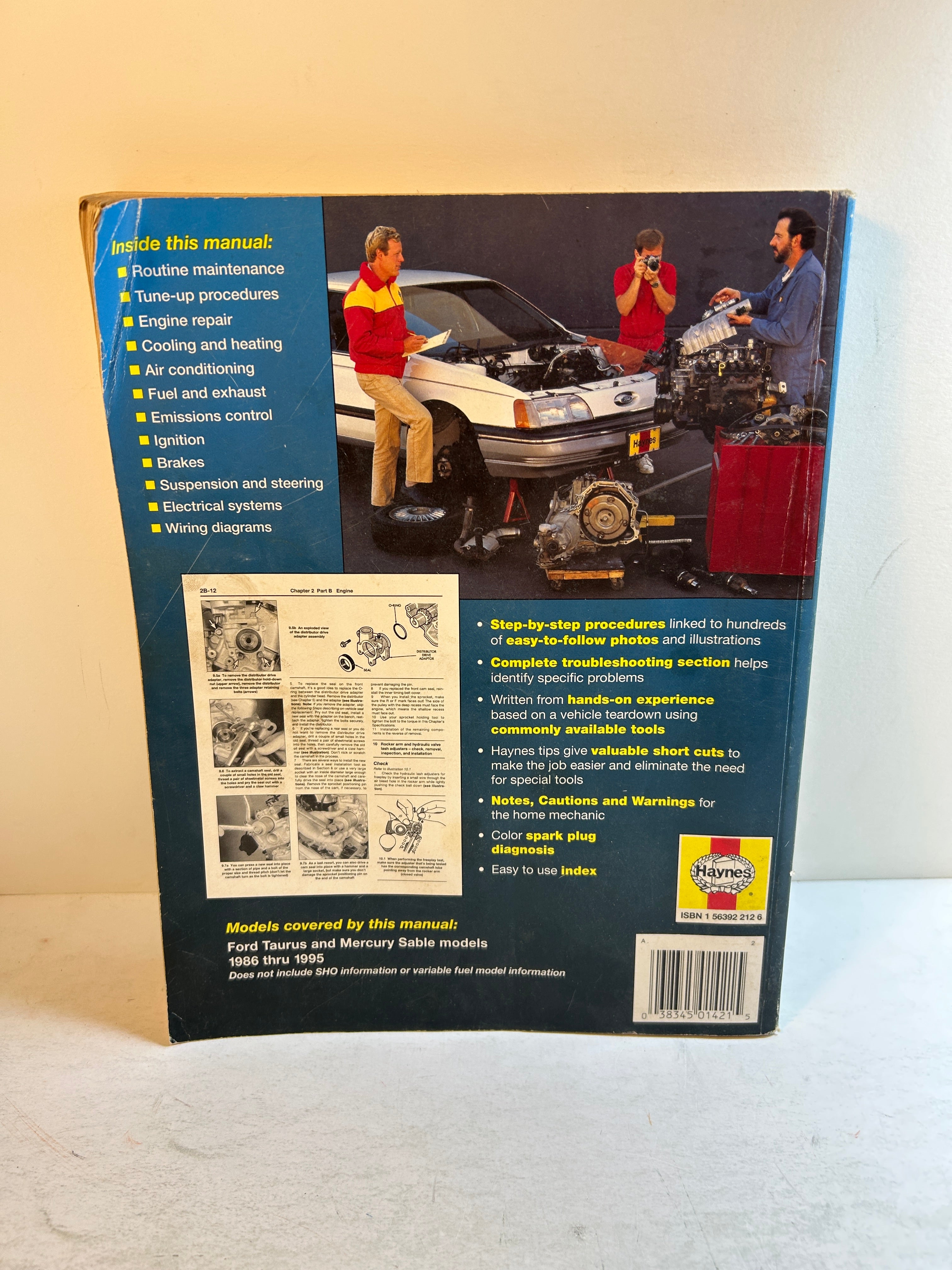 Ford Taurus & Mercury Sable (86-95) Haynes Repair Manual by John Haynes SC