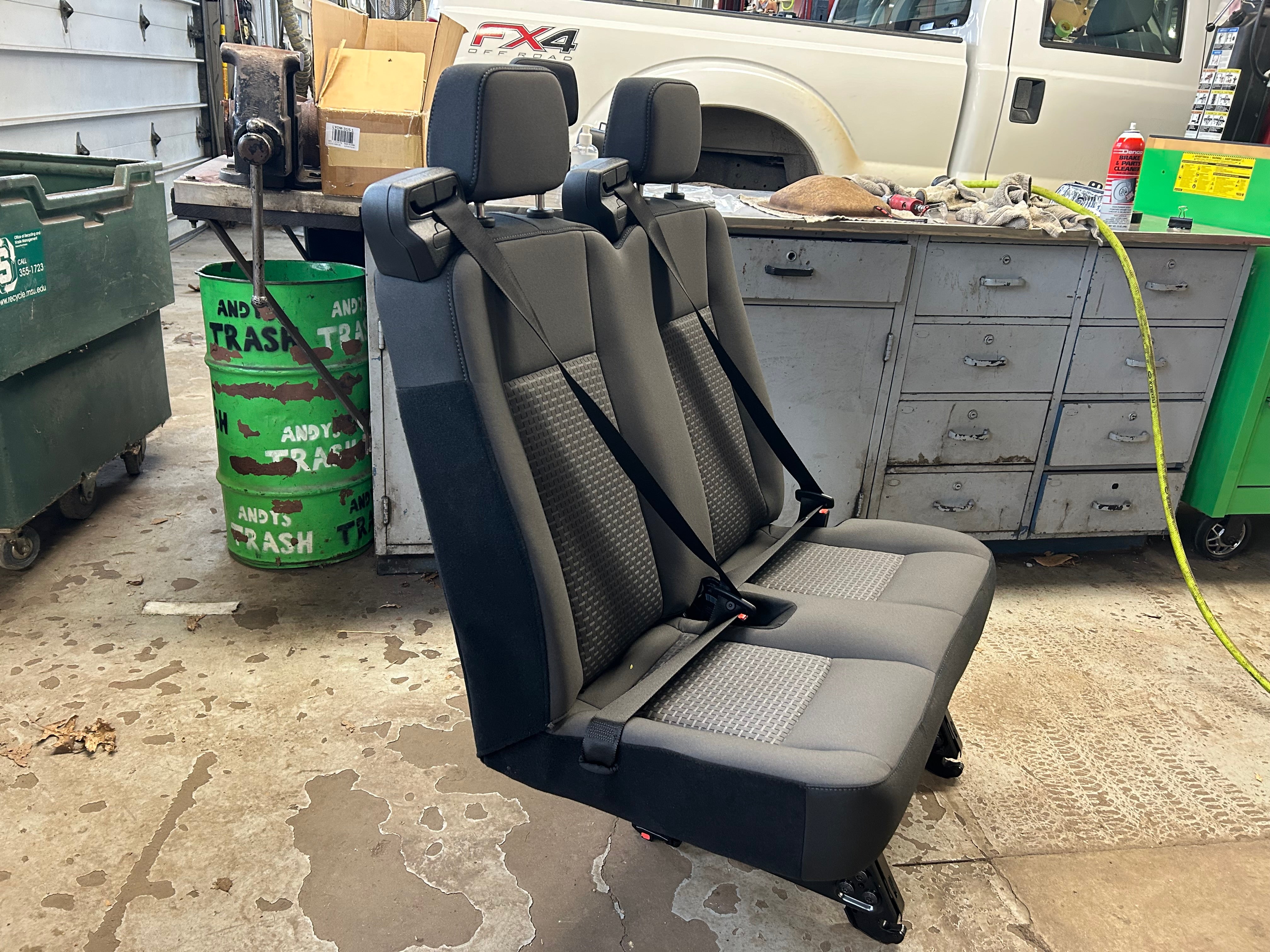 Ford Van 2 Seater with Headrests and Buckle