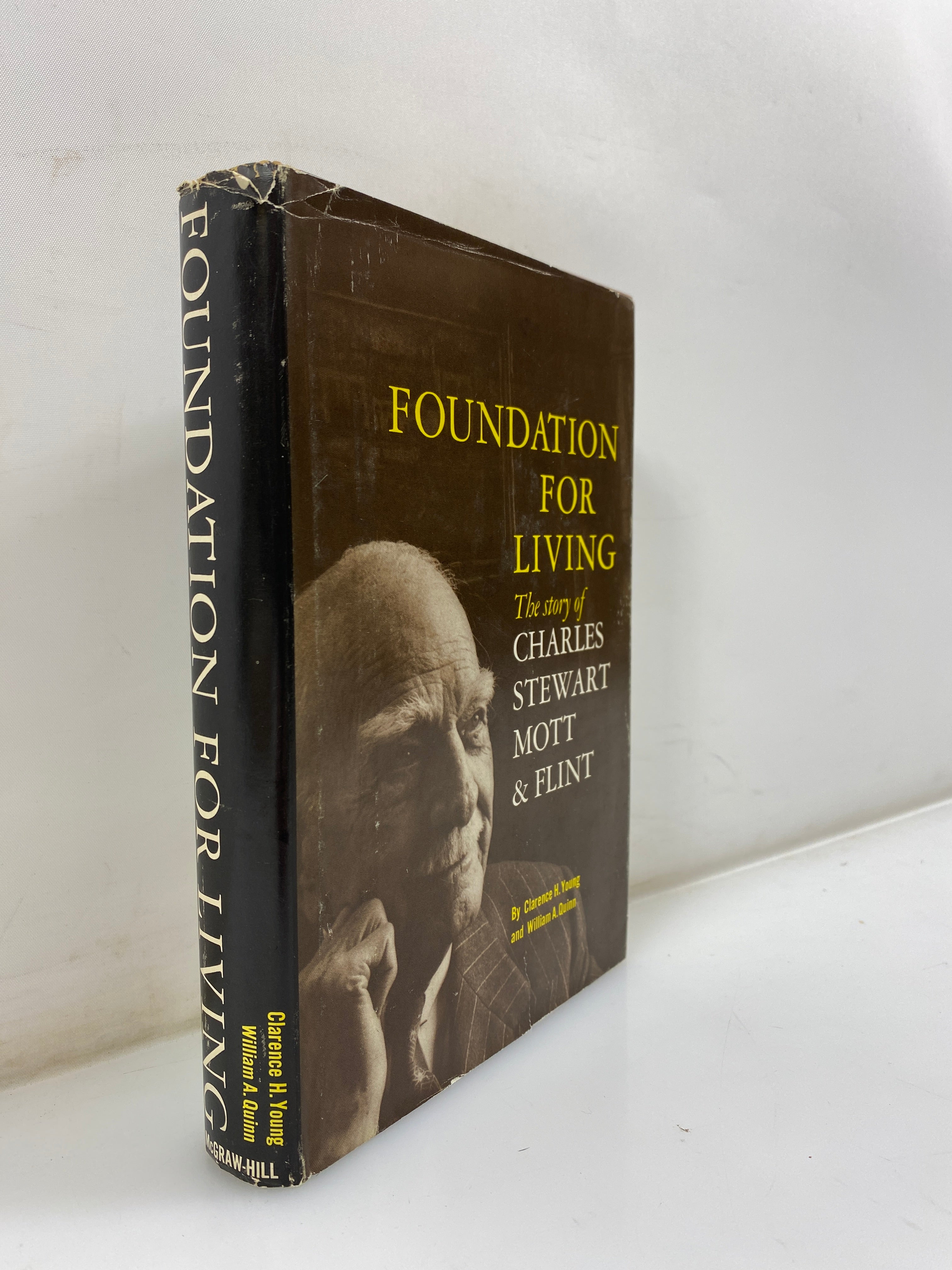 Foundation For Living by Young/Quinn McGraw-Hill 1st Ed. 1963 HCDJ