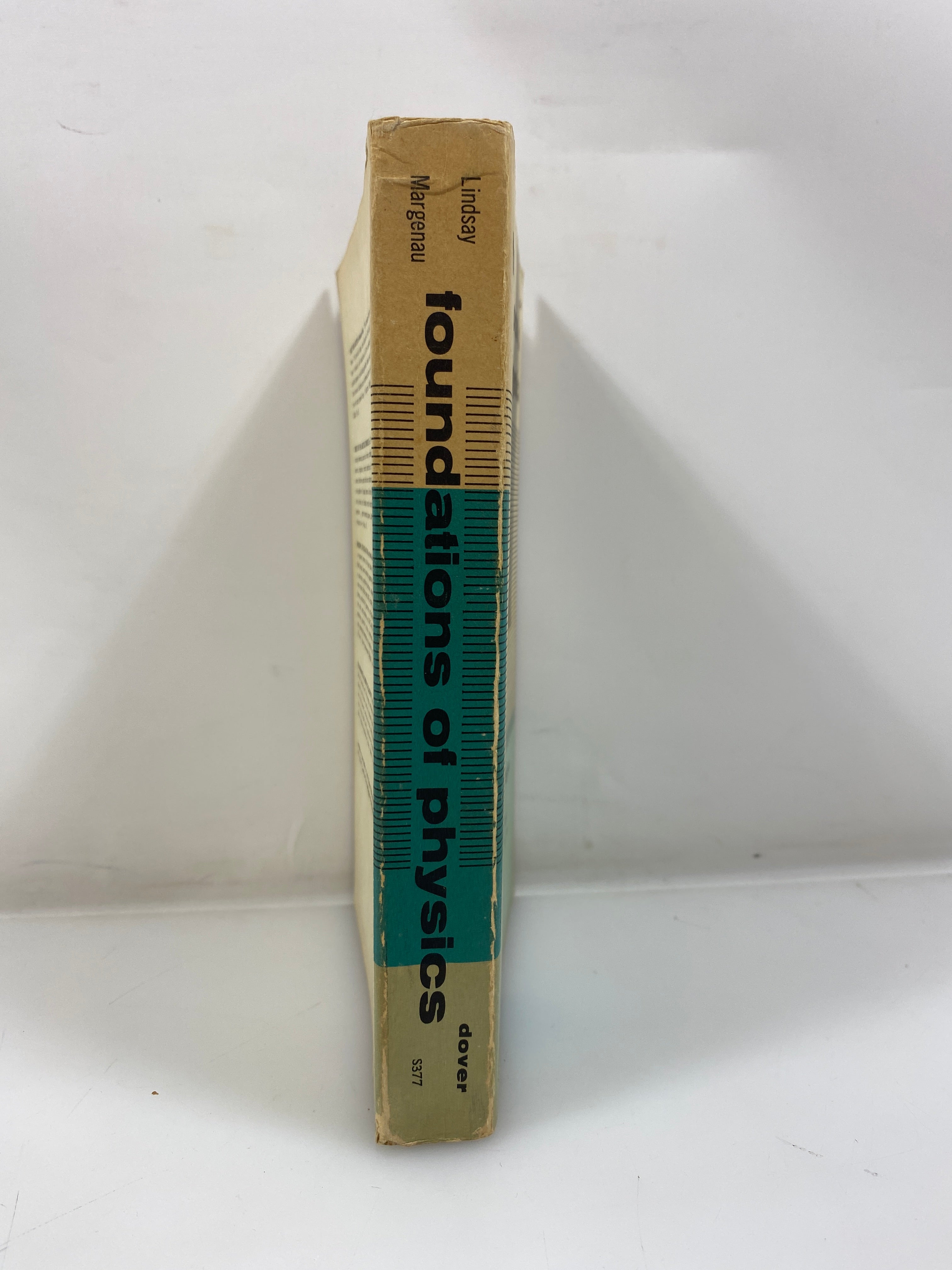Foundations of Physics by Lindsay/Margenau 1957 SC